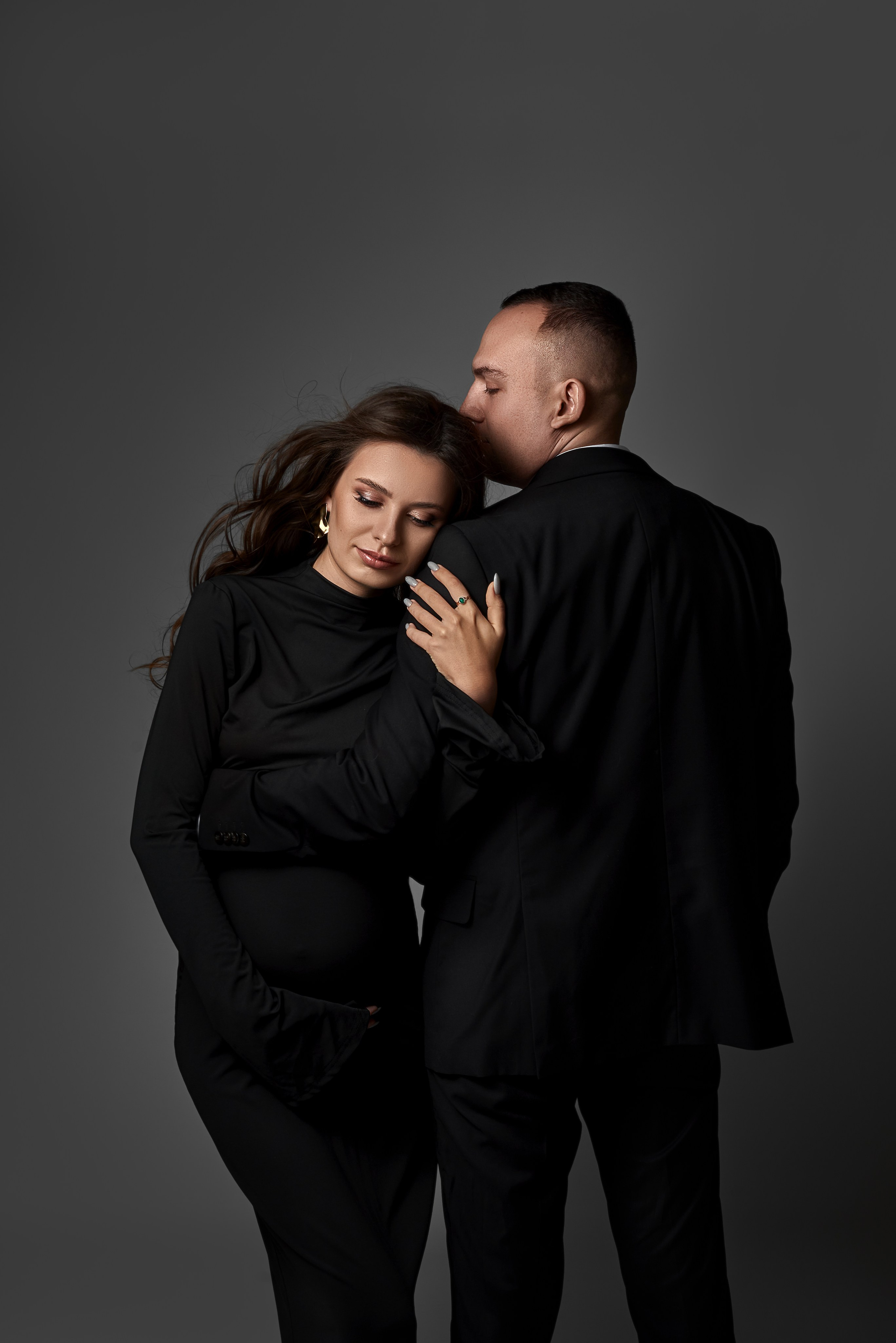 Аня и Лев. Фотограф беременности и новорожденных в Рязани