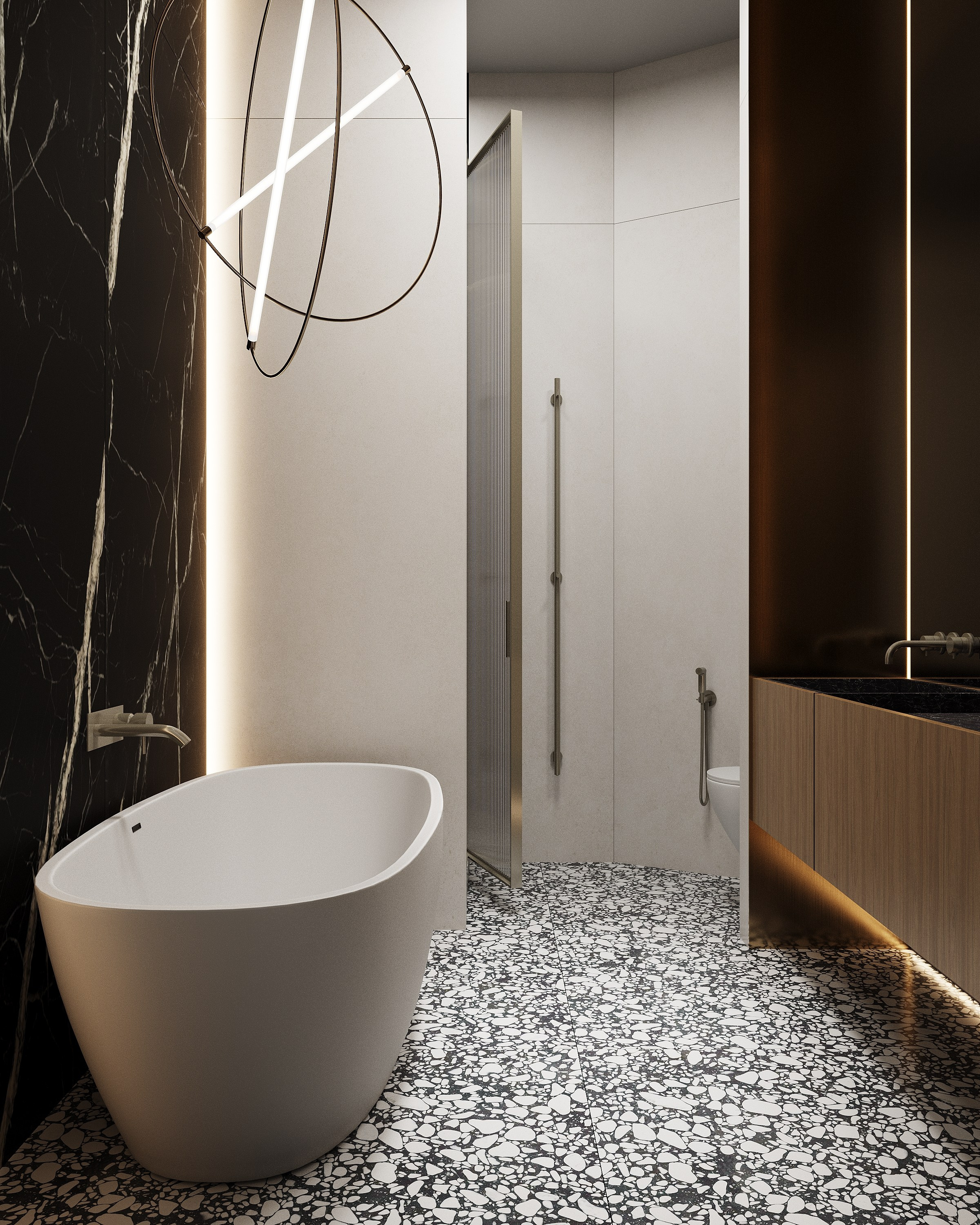 RR Bathroom | Buro 13. Середа Юлия | Визуализация