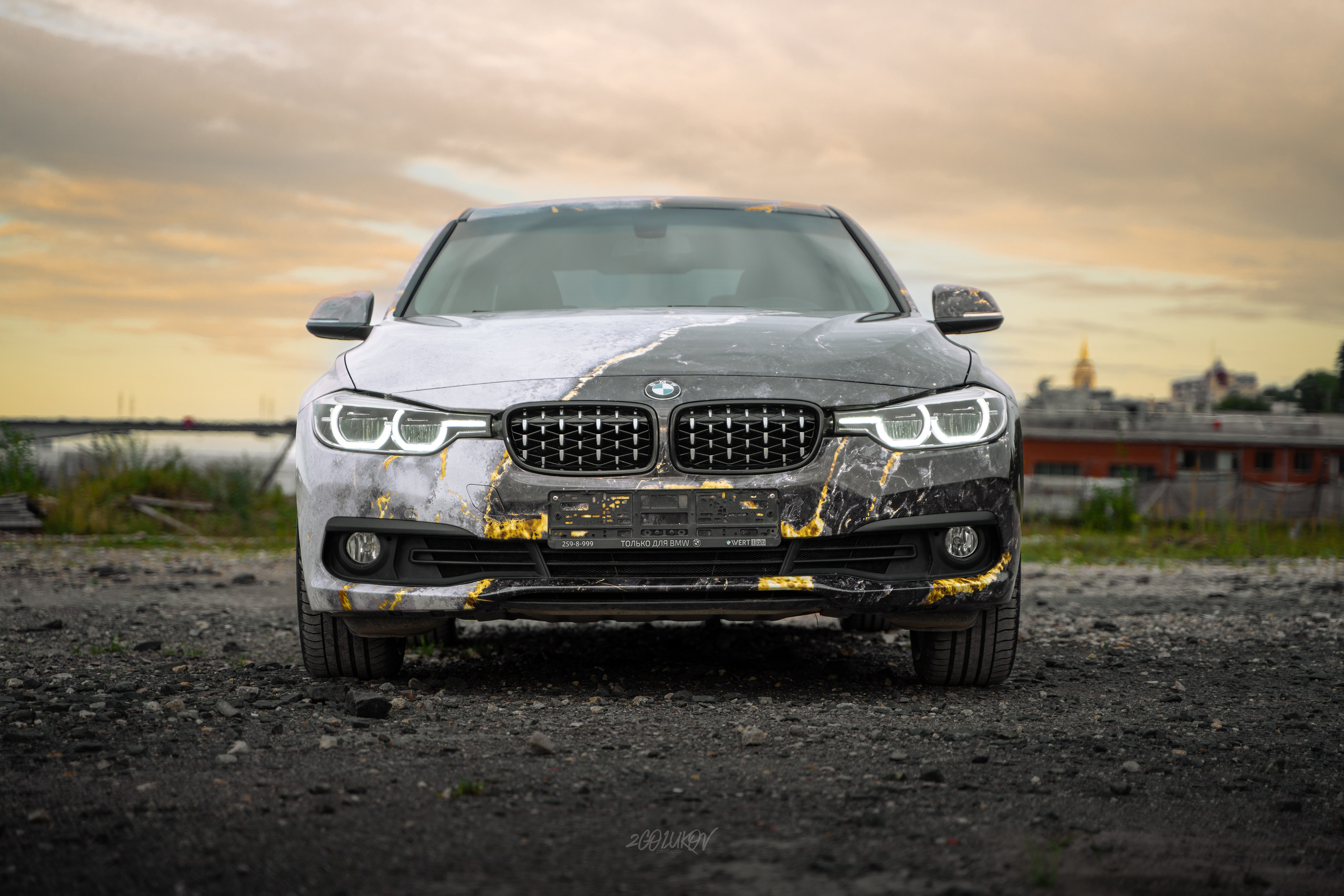 BMW 3-series. Автомобильный фотограф и видеограф в Санкт-Петербурге I 2golukov prod