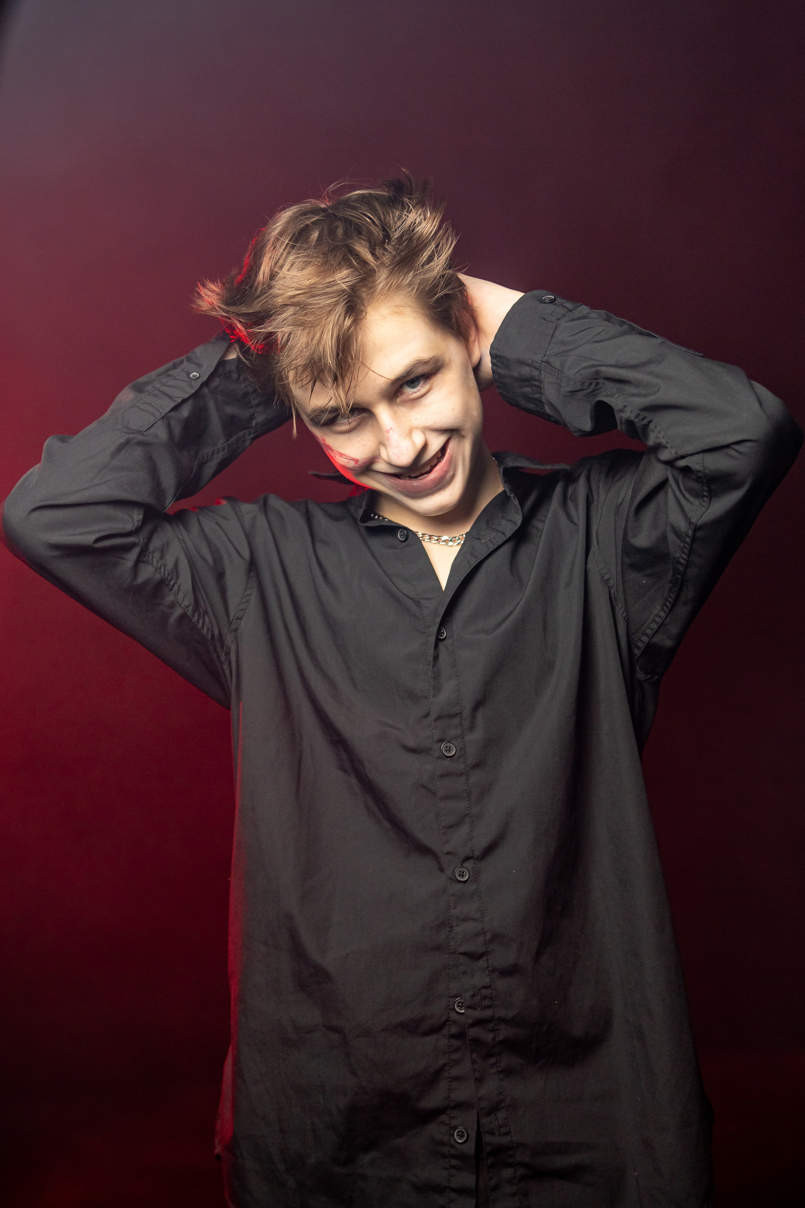 Съёмка для модельной школы на Хэллоуин. Фотограф Шагалов Михаил