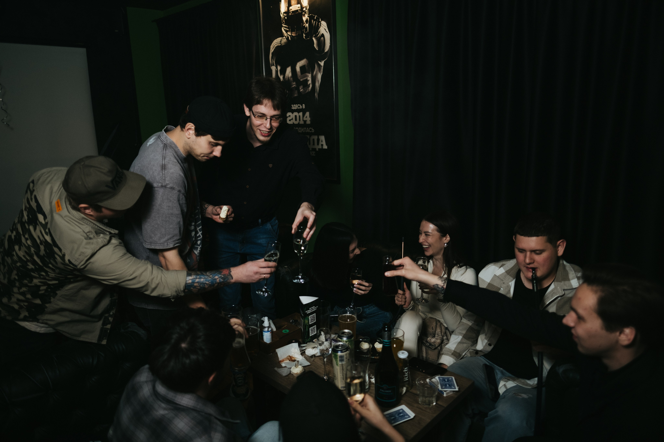 День рождения кальяной NUASMOKE 11 лет. Свадебный и репортажной фотограф Денис Ожигин в Краснодаре и Краснодарском крае