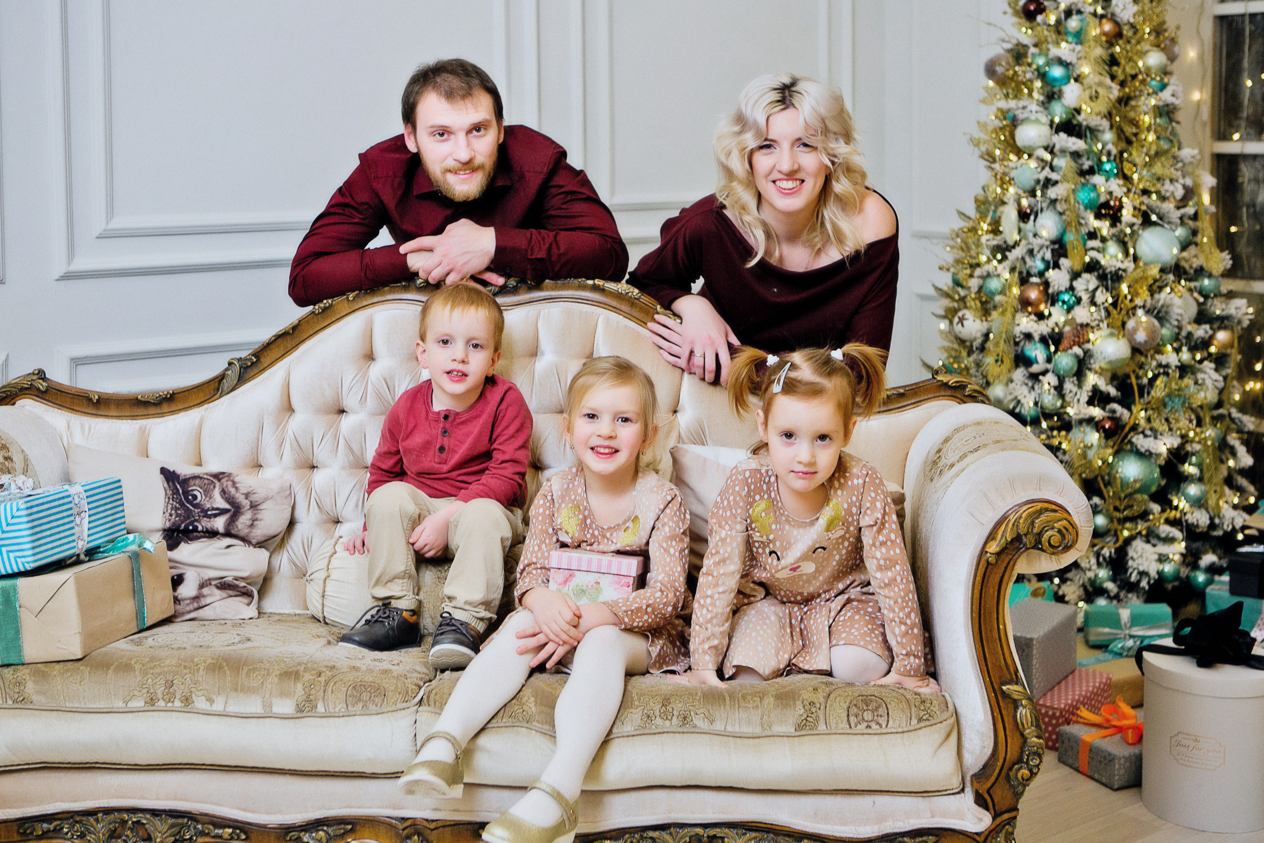 Новогодние съемки. Семейный, детский, newborn фотограф Москва,Московская обл Алла Риэр