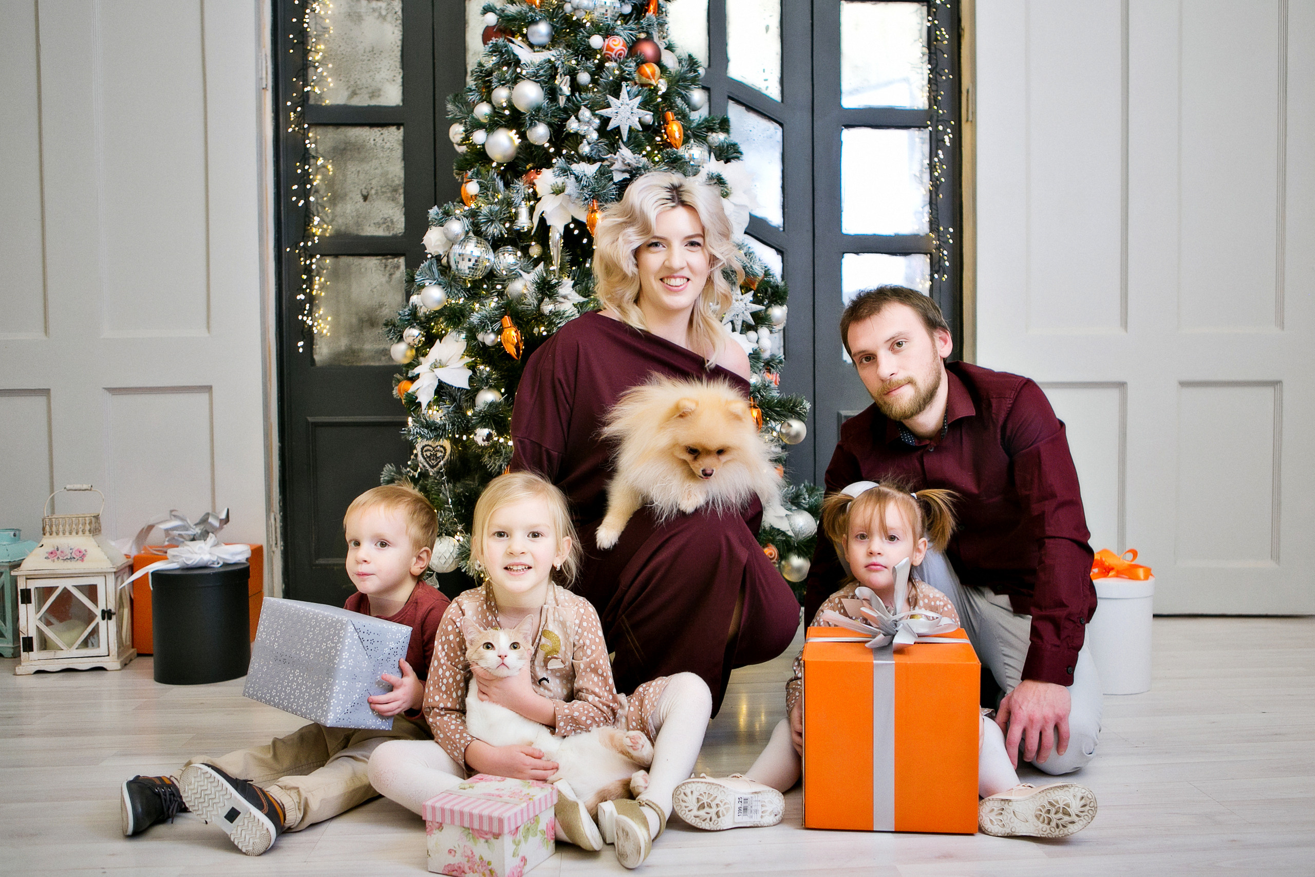 Новогодние съемки. Семейный, детский, newborn фотограф Москва,Московская обл Алла Риэр