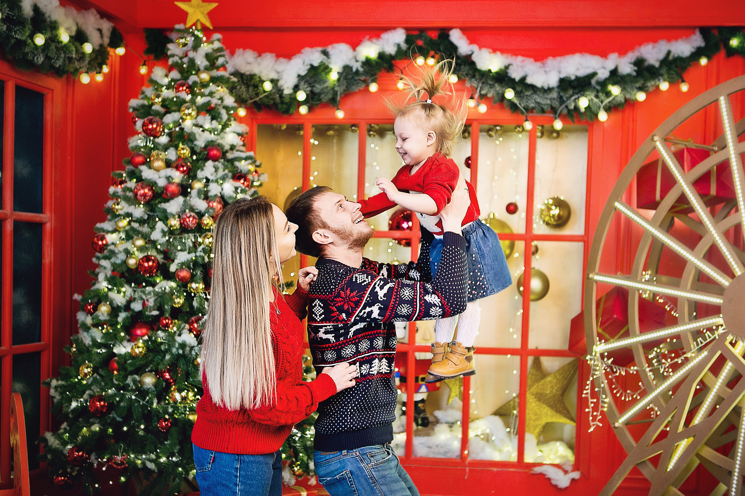 Новогодние съемки. Семейный, детский, newborn фотограф Москва,Московская обл Алла Риэр