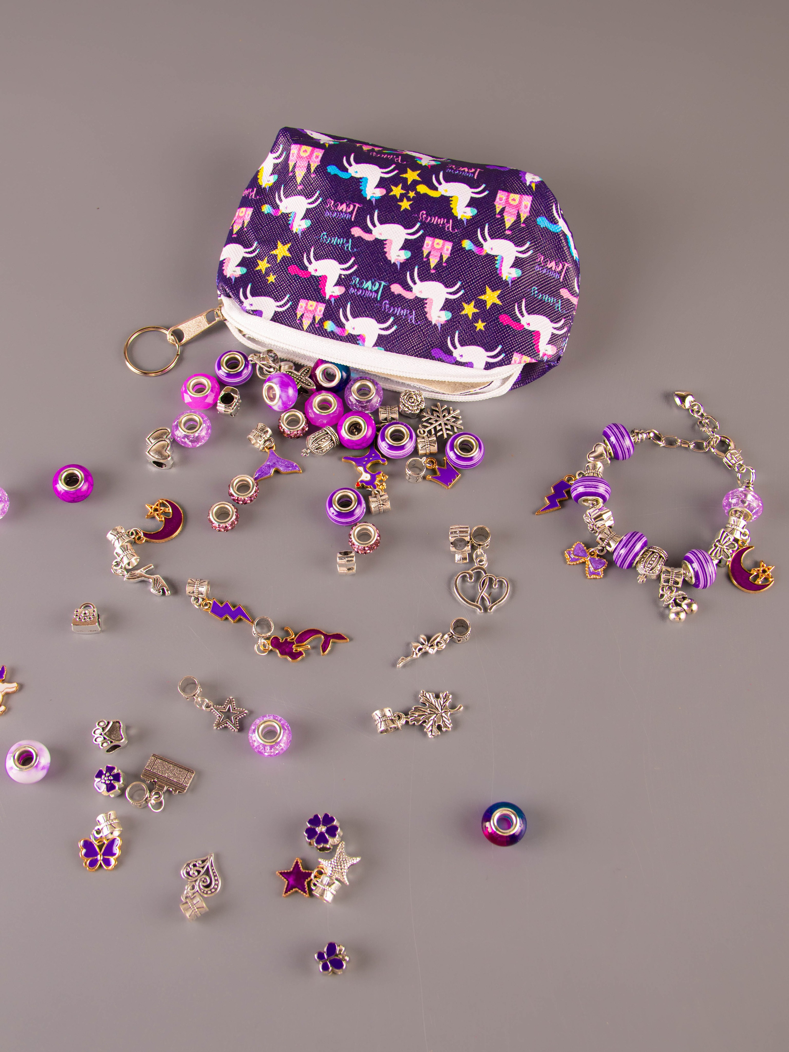 Набор по созданию браслетов (фиолетовый). «Матрица»