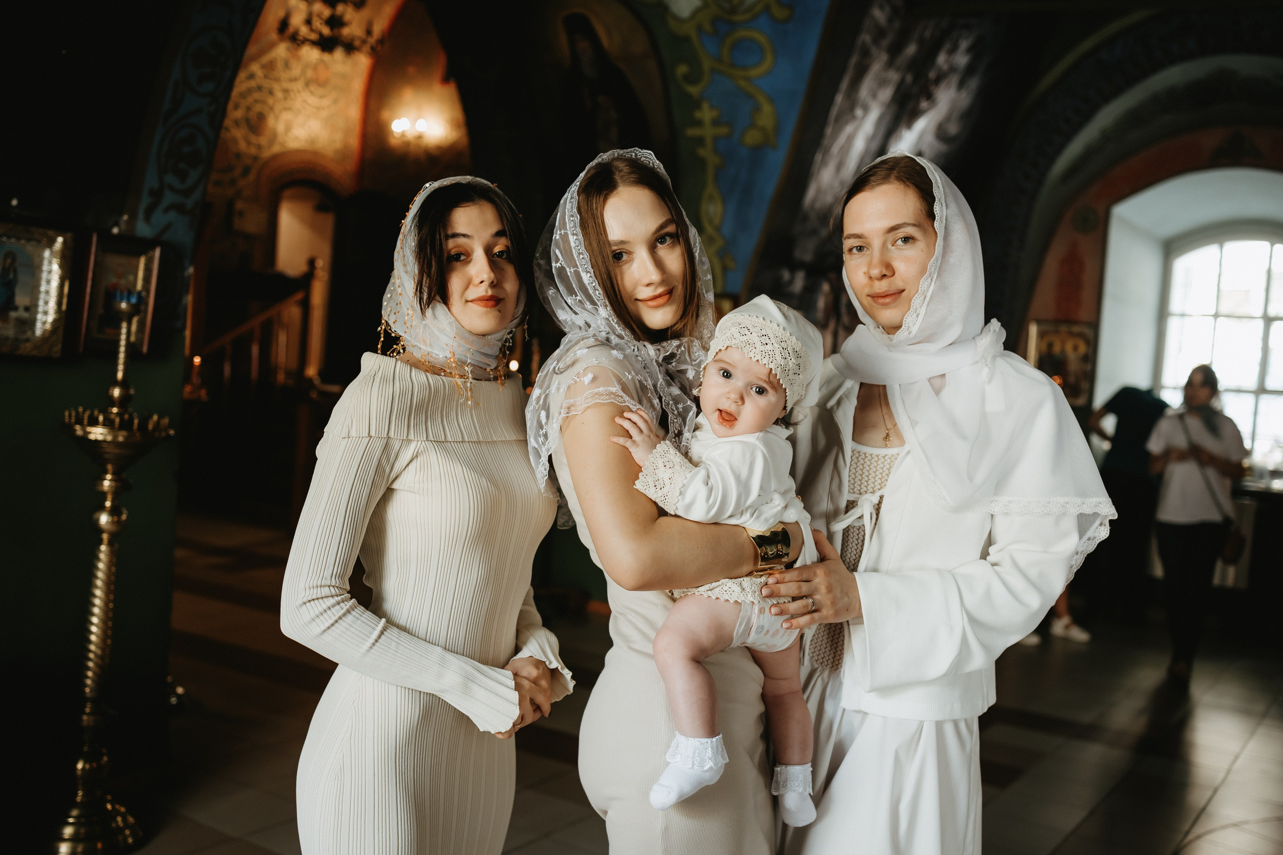 Таинство крещения. Семейный фотограф в Воронеже Анастасия Демиденкова
