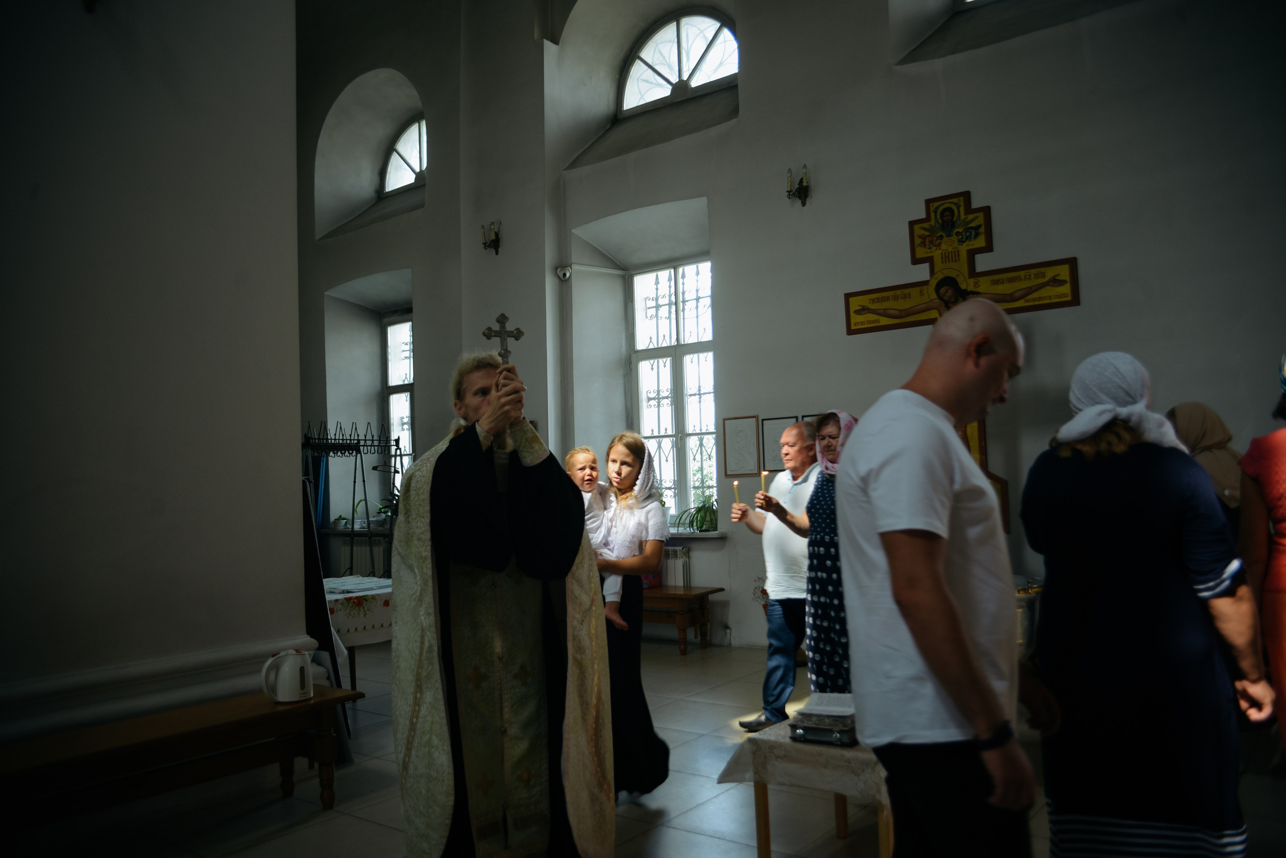 Крещение Леонида. Фотограф Лола Волна, город Москва