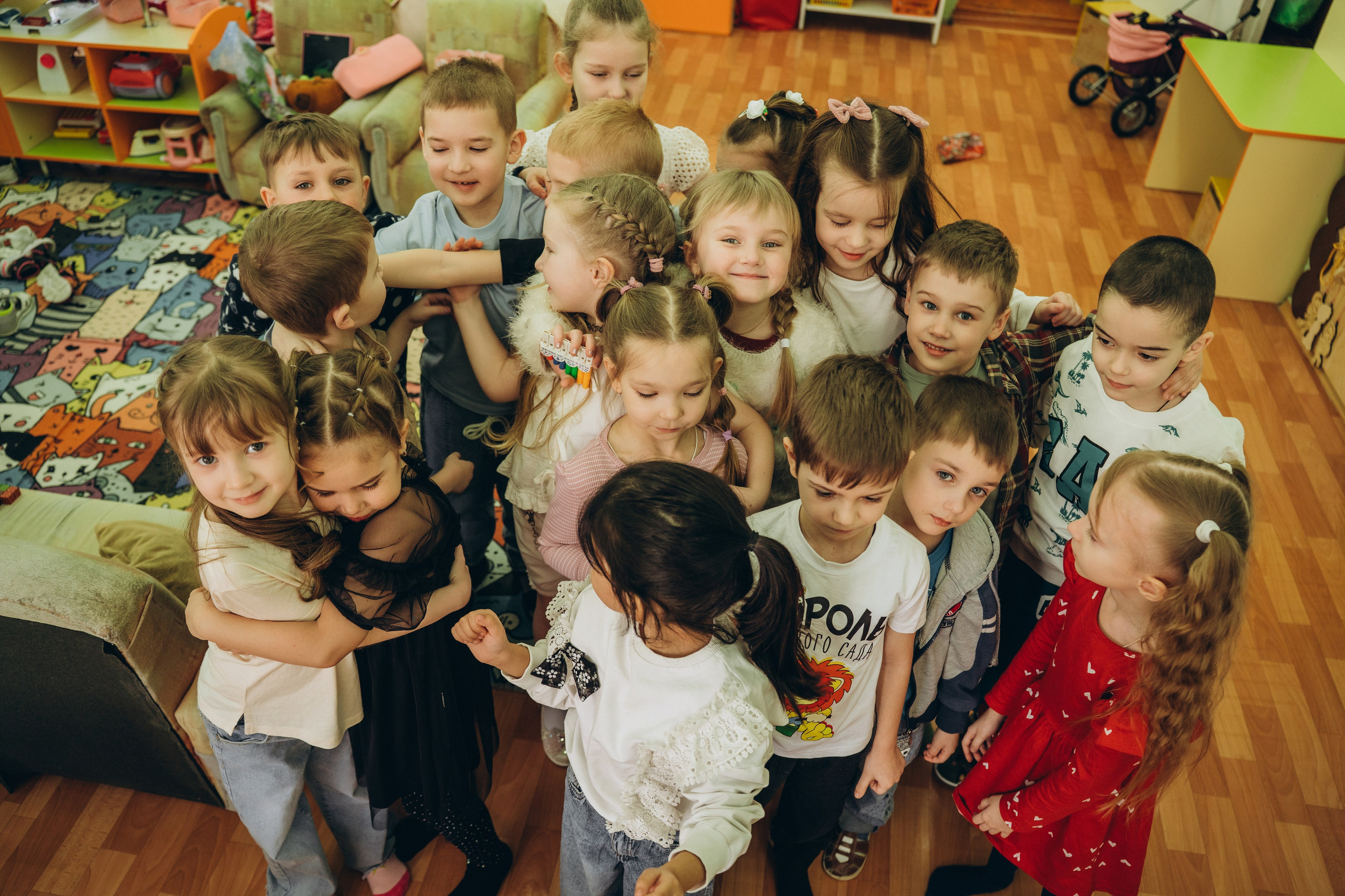 Репортаж в саду. Семейный фотограф • Домашние съемки в Нижнем Новгороде