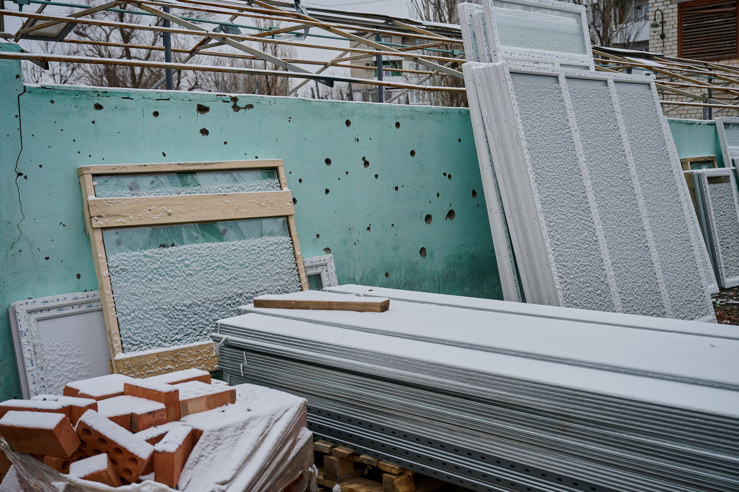 Северодонецк (Луганская область). Декабрь 2024. Фотограф Роман Адлер