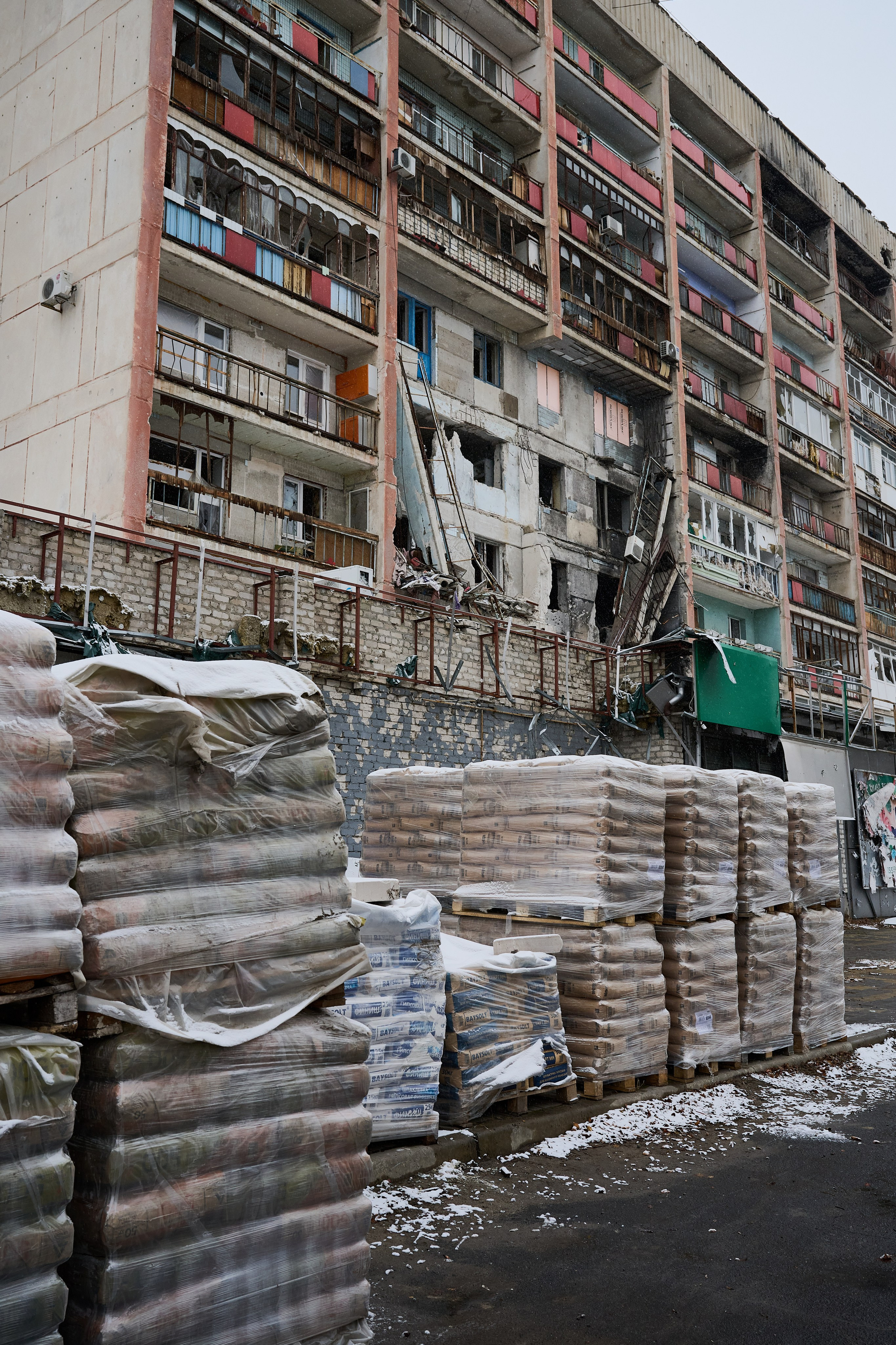 Северодонецк (Луганская область). Декабрь 2024. Фотограф Роман Адлер