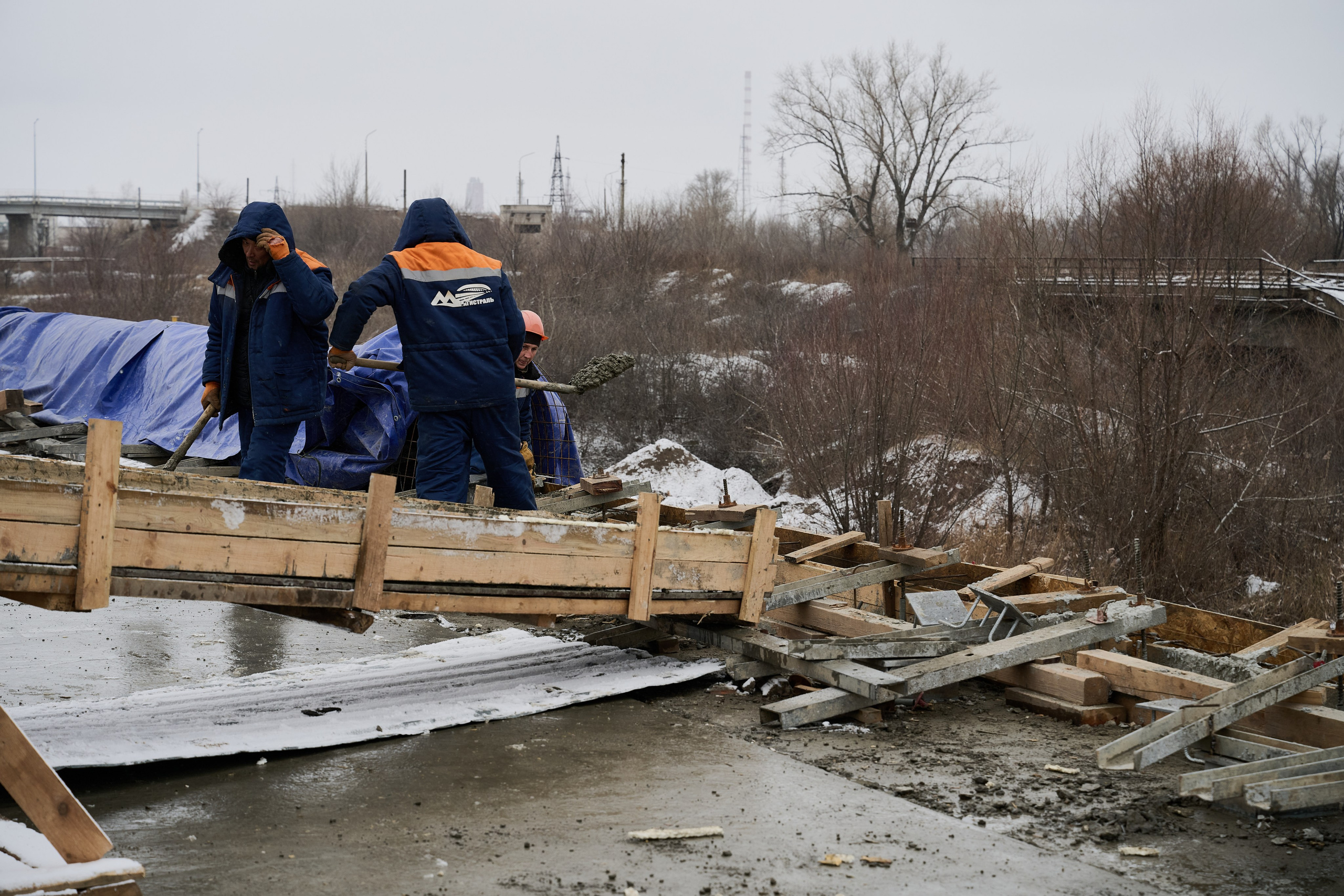 Северодонецк (Луганская область). Декабрь 2024. Фотограф Роман Адлер