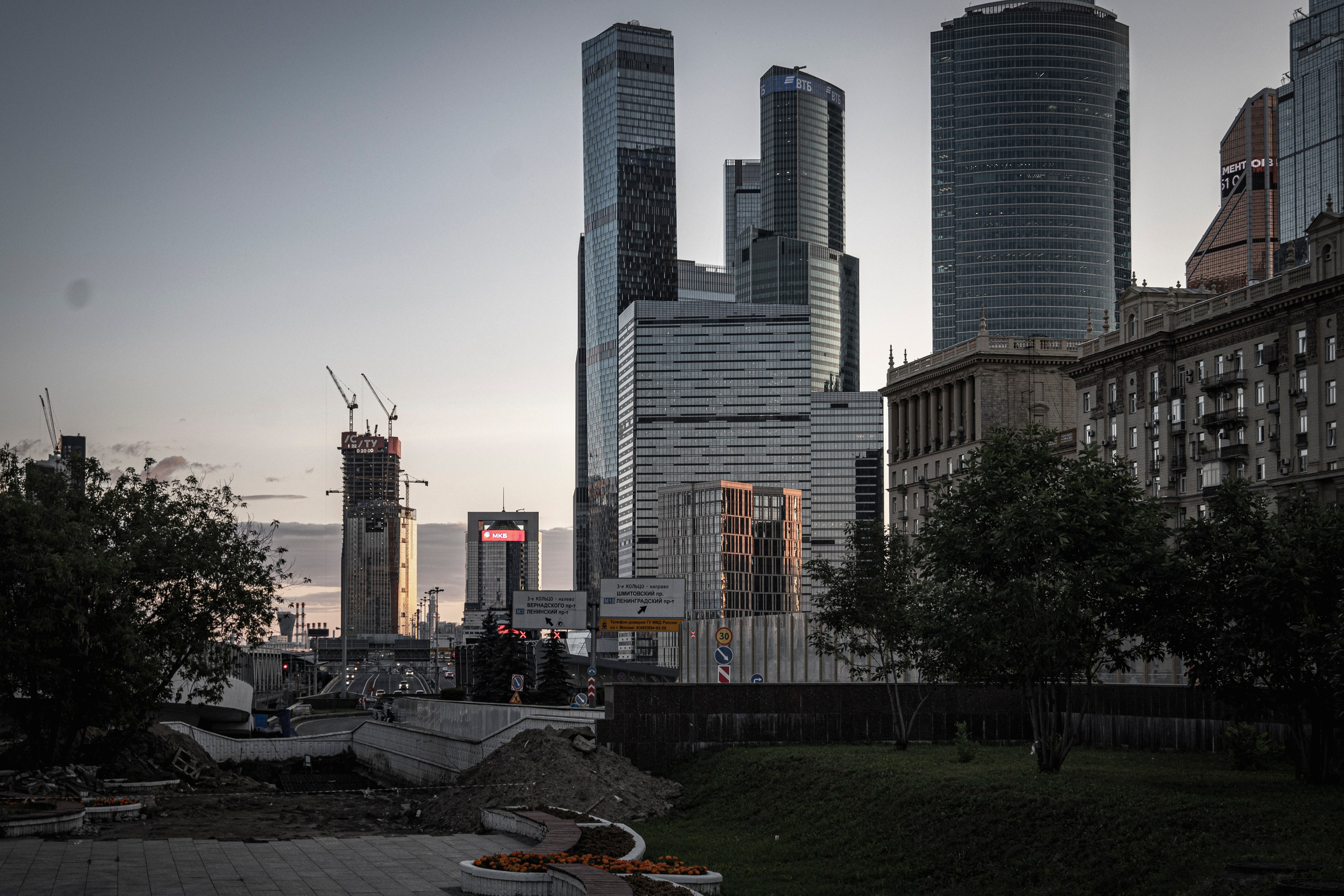 Ночная Москва. Июль 2023. Фотограф Роман Адлер