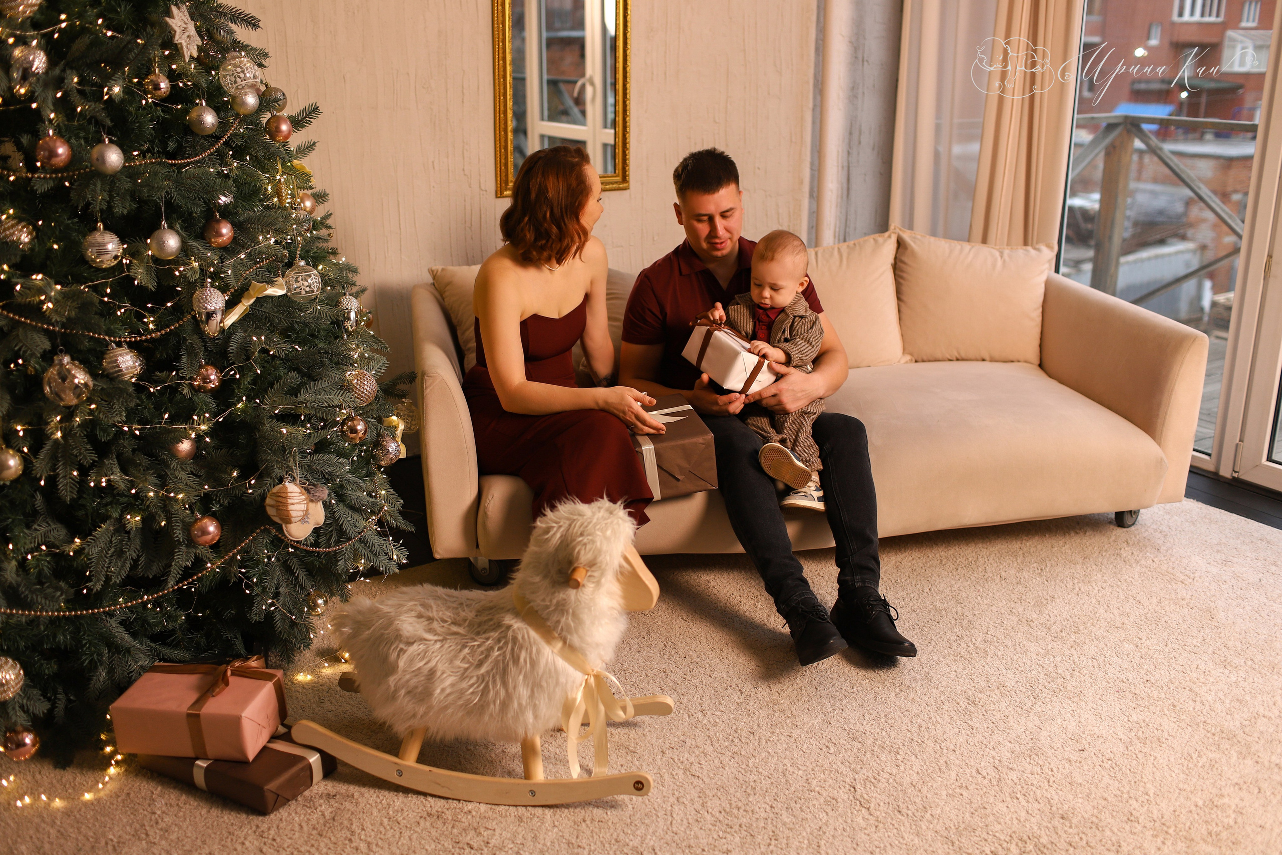 Новогодние фотосессии. Ирина Кан Фотограф новорожденных в Екатеринбурге