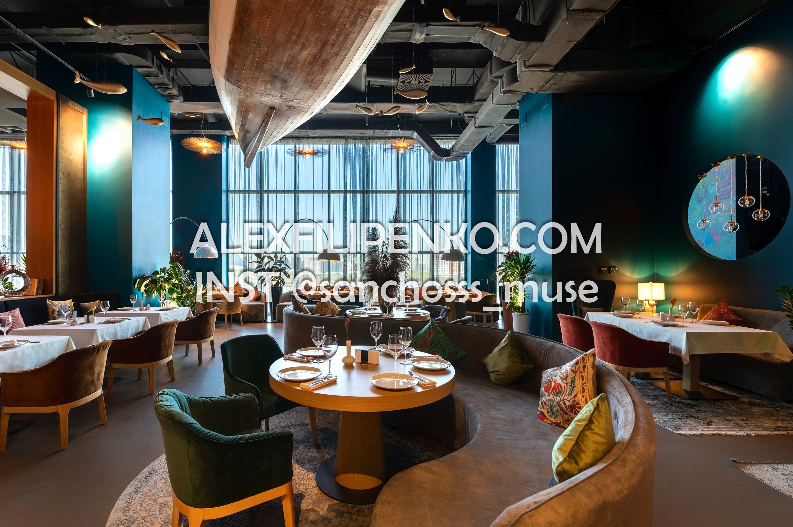 Ресторан Once. Фотограф интерьера недвижимости и архитектуры в Астане