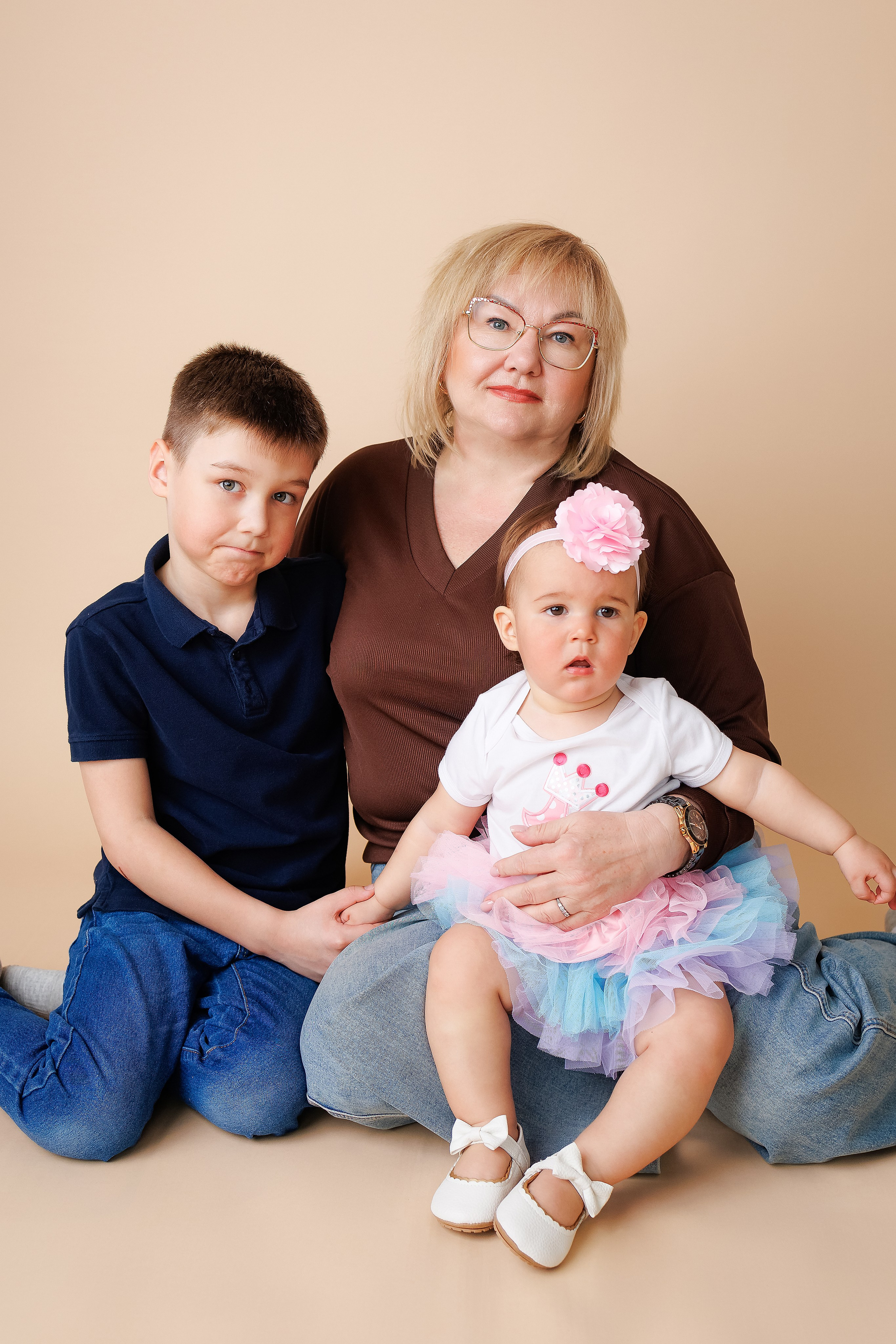 Полине 1 годик. Фотограф новорожденный малышей Новосибирск
