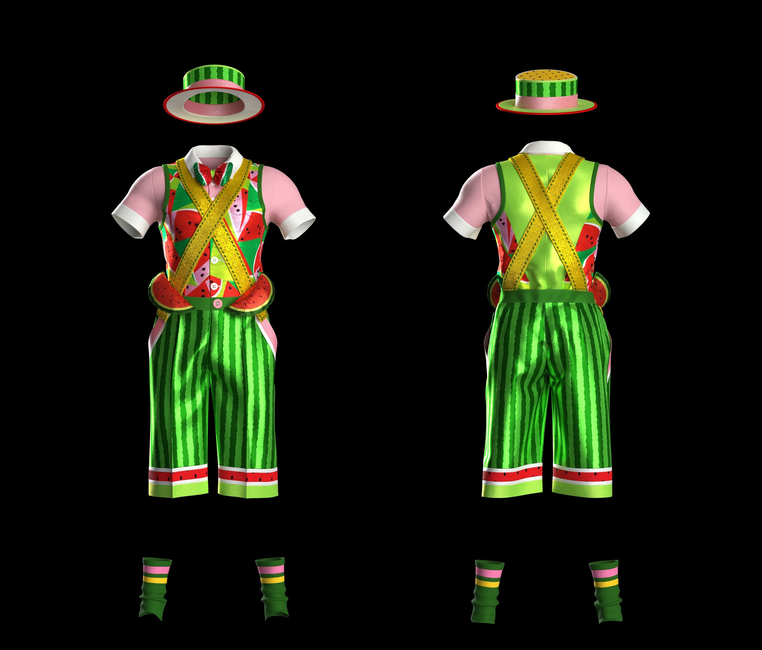 3D CLOTHING. Costume Design for Theme Parks & Live Performances | Character & Parade & Stage Costumes | 2D & 3D Costume Illustrations