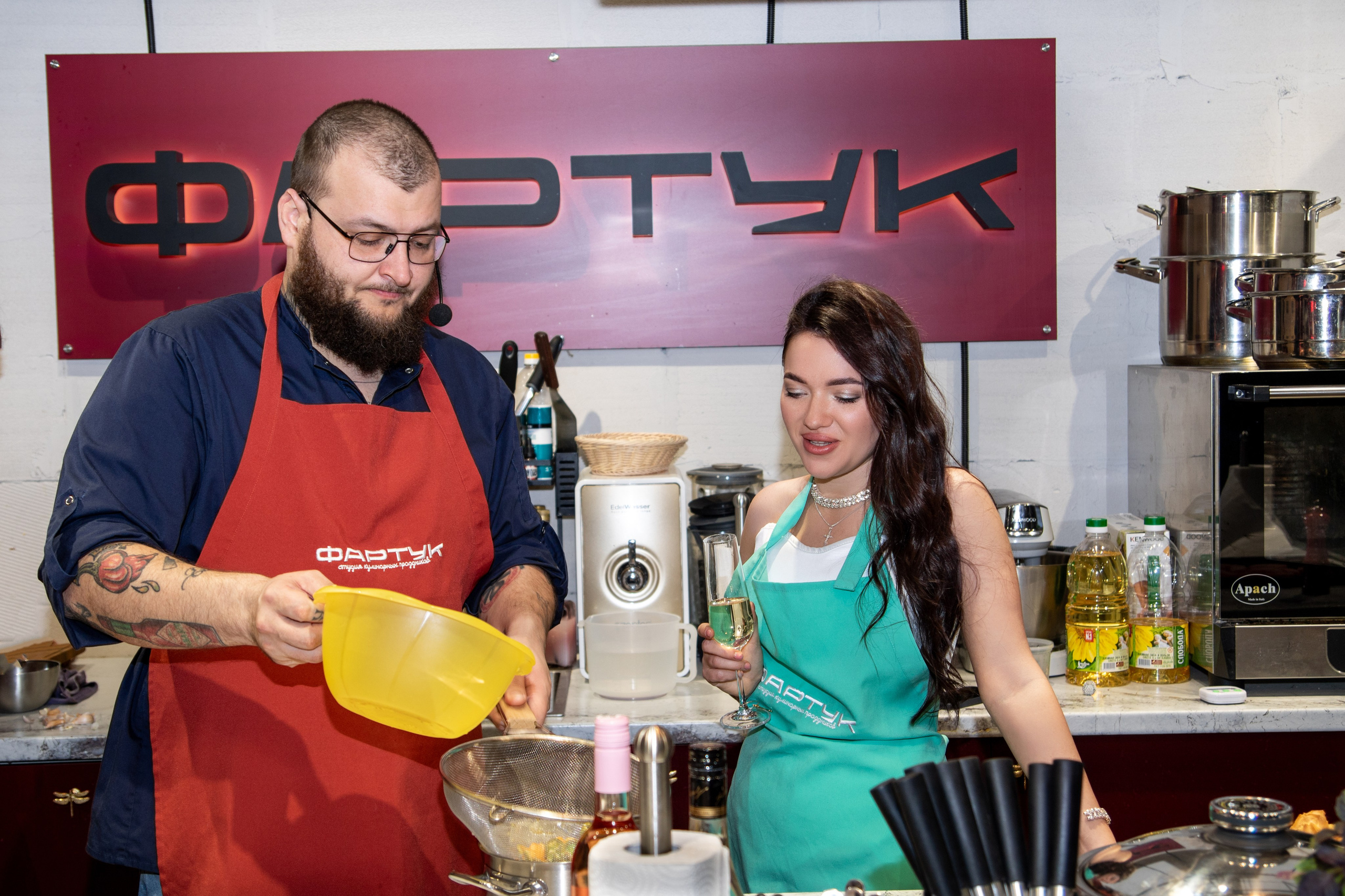 День рождение. Кулинарная студия Фартук. Фотограф в Самаре Алексей Головачёв