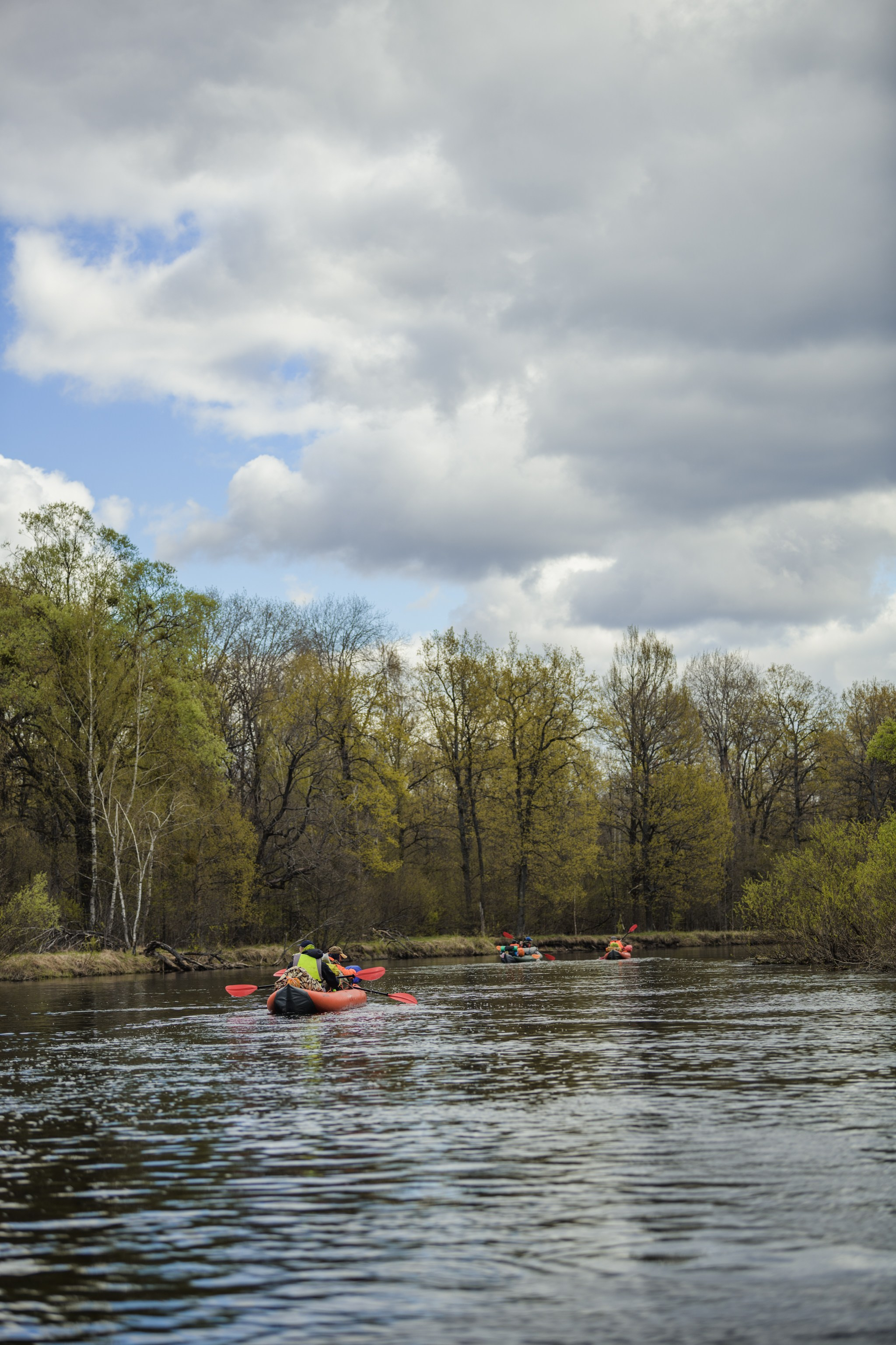 Водный поход 1-й кс по реке Случь. Репортажный фотограф Владимир Беляй