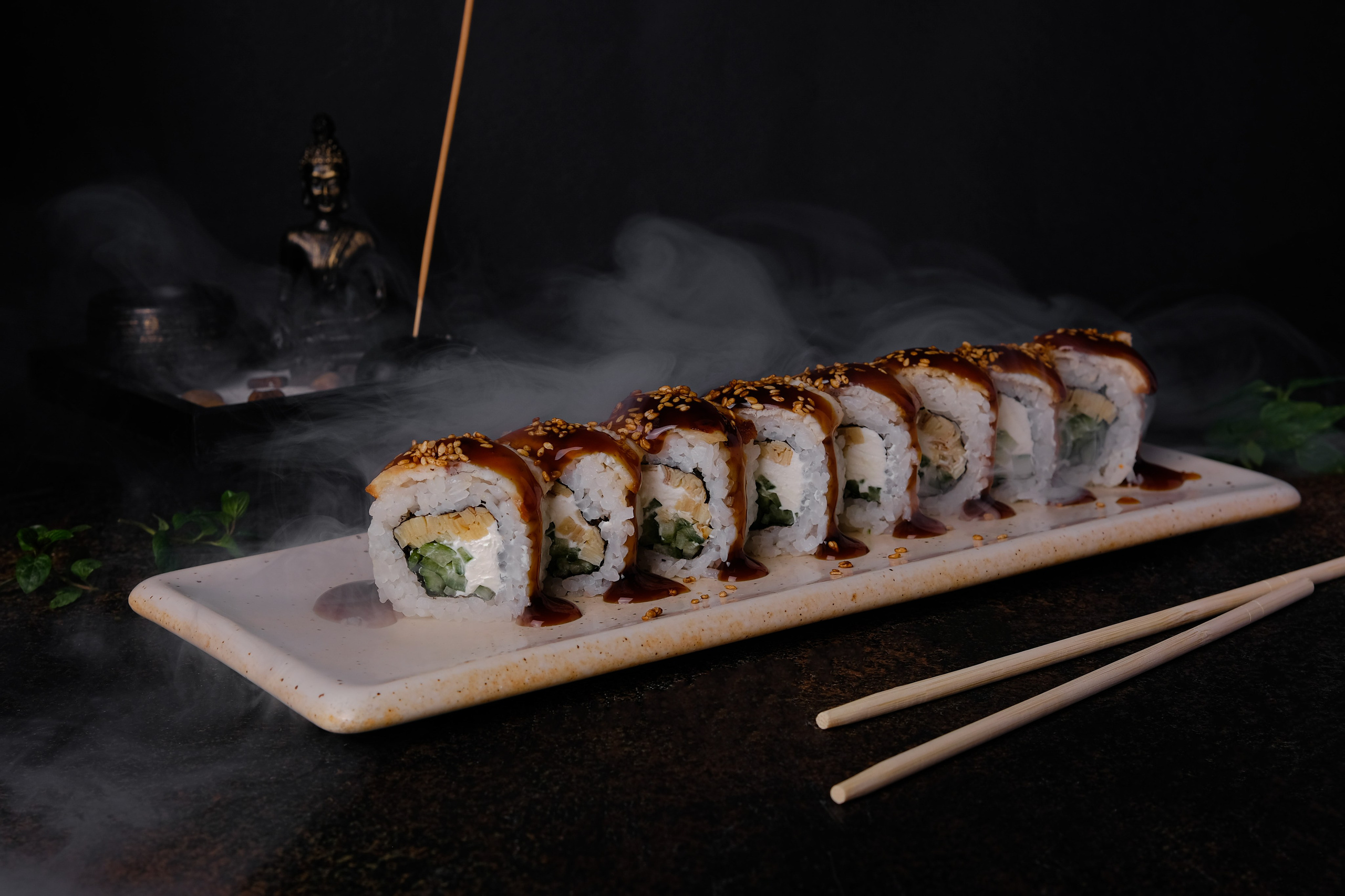 Panda sushi pizza. Предметный и фуд фотограф в Саратове Алина Кравец