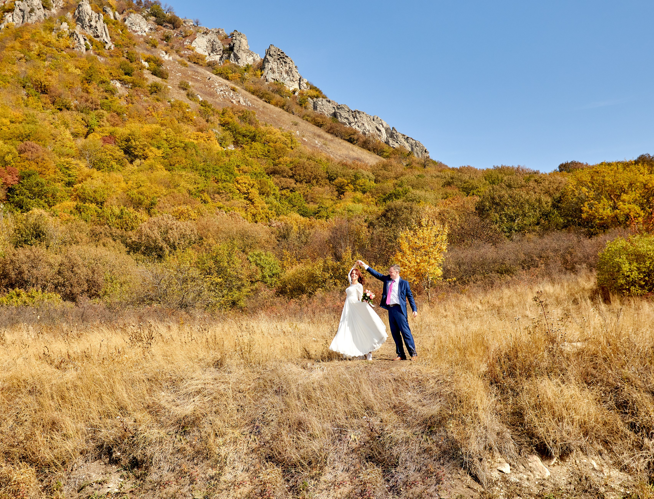 Дмитрий и Наталья на Бештау. Фотограф и видеограф Антон Калашников | Пятигорск