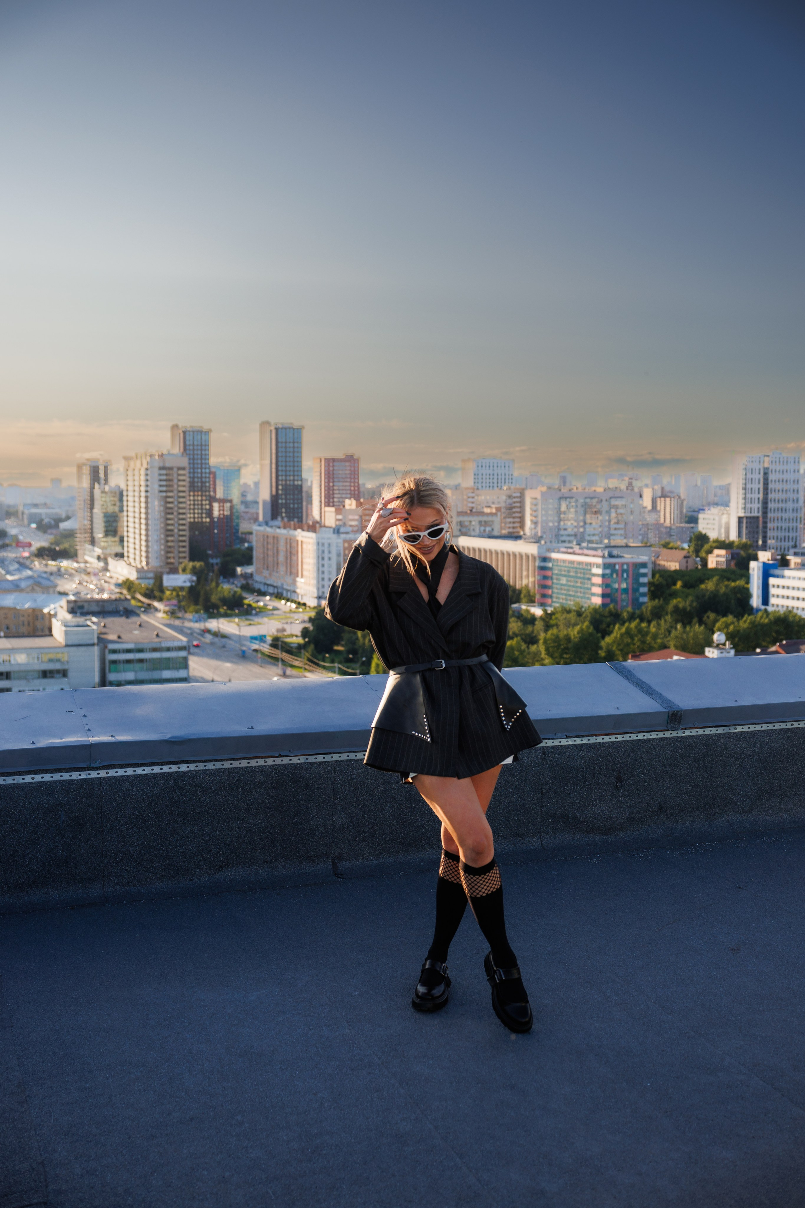 Марина. Крыша. Свадебный и семейный фотограф в Новосибирске Ирина Дорошкова