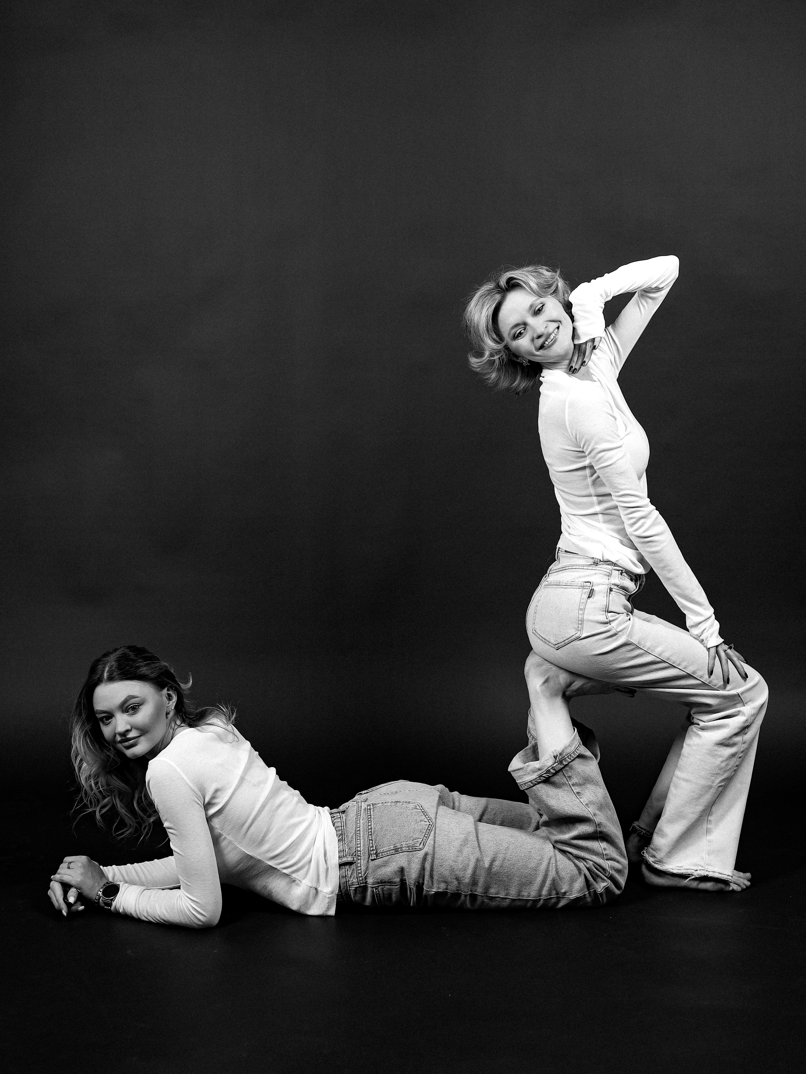 Дарья и Анна. Фотостудия без фотографа Чехов. Первая студия автопортрета в Чехове