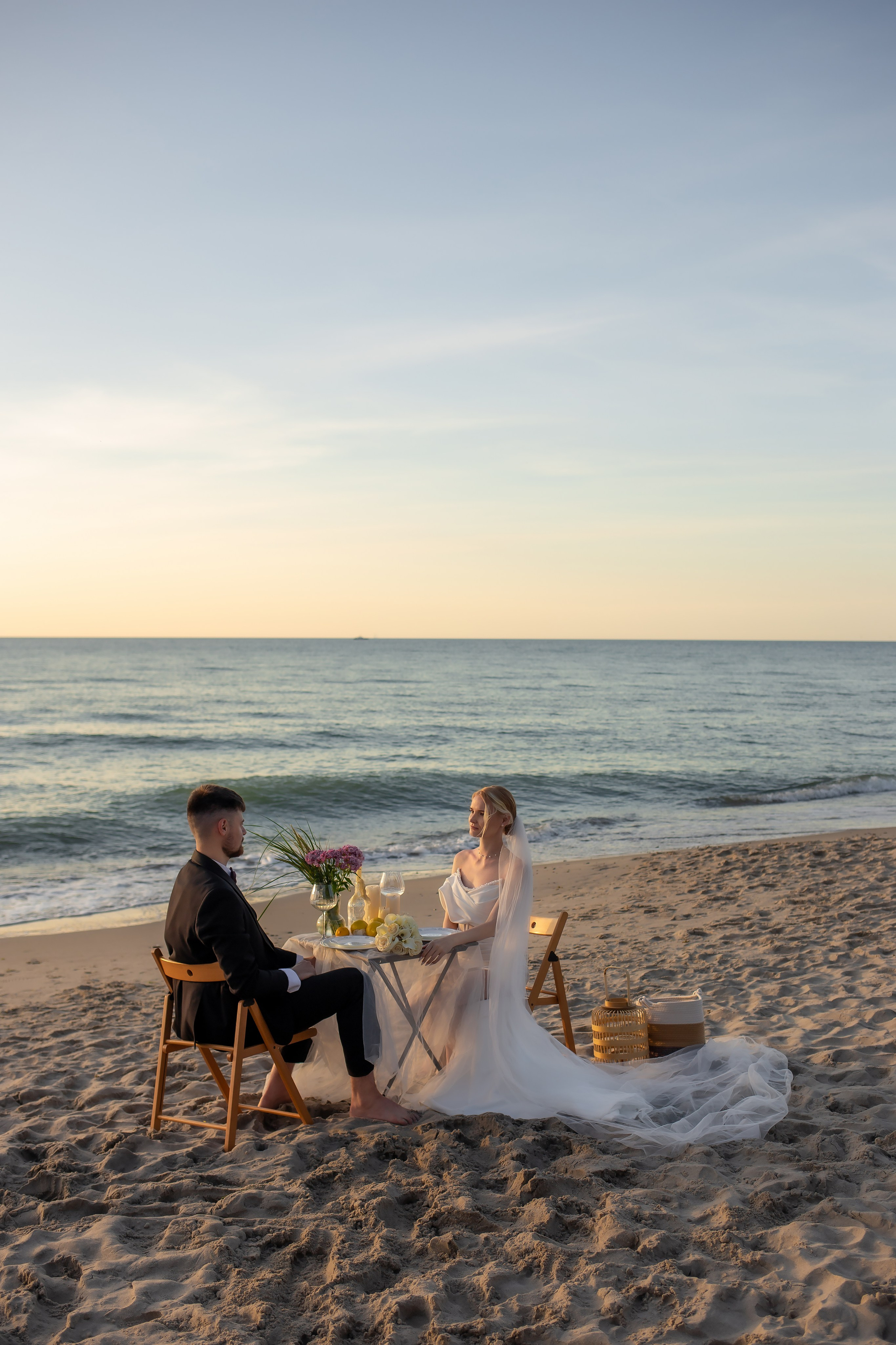 Александра и Влад. На закате. Фотограф в Калининграде Решетникова Алина