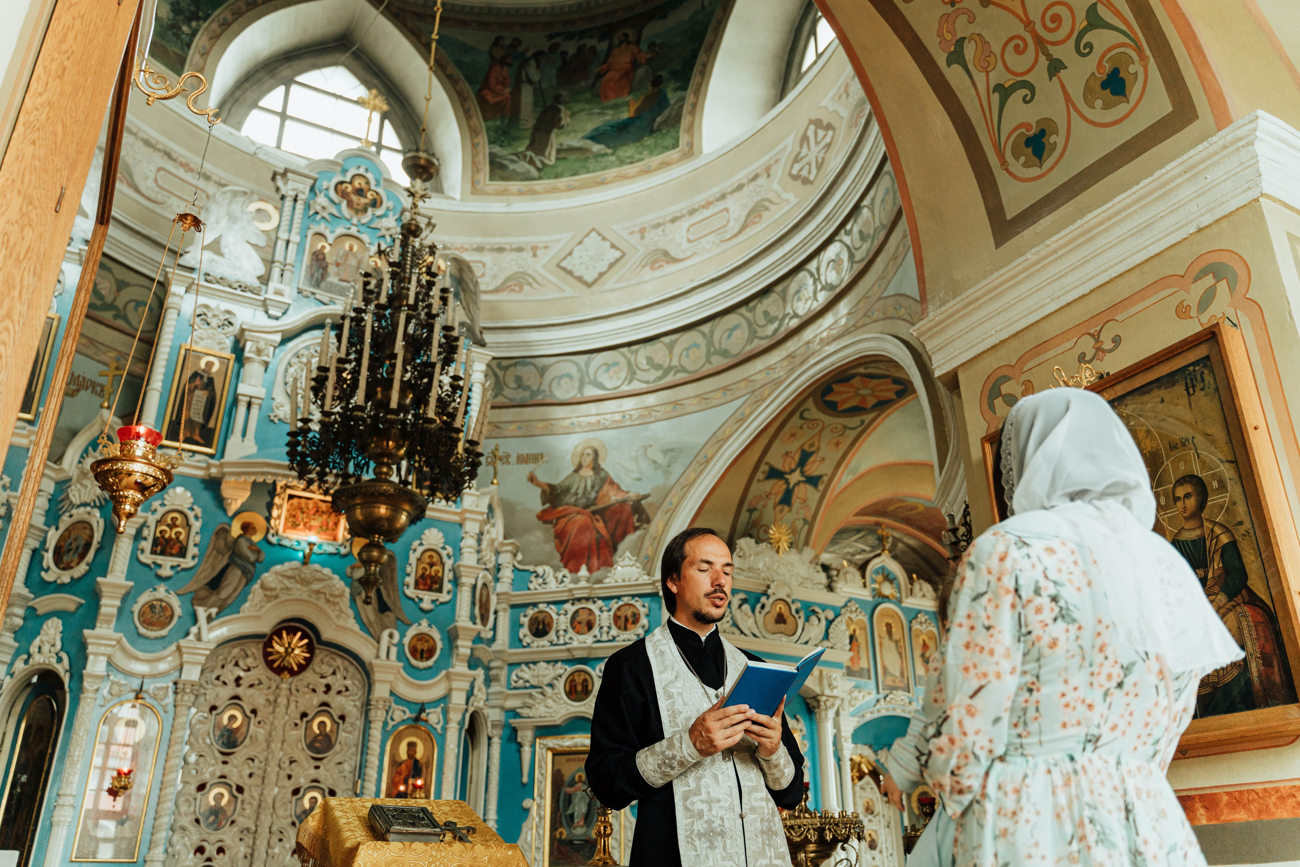 Крещение Никиты. Фотограф Елизавета Савина