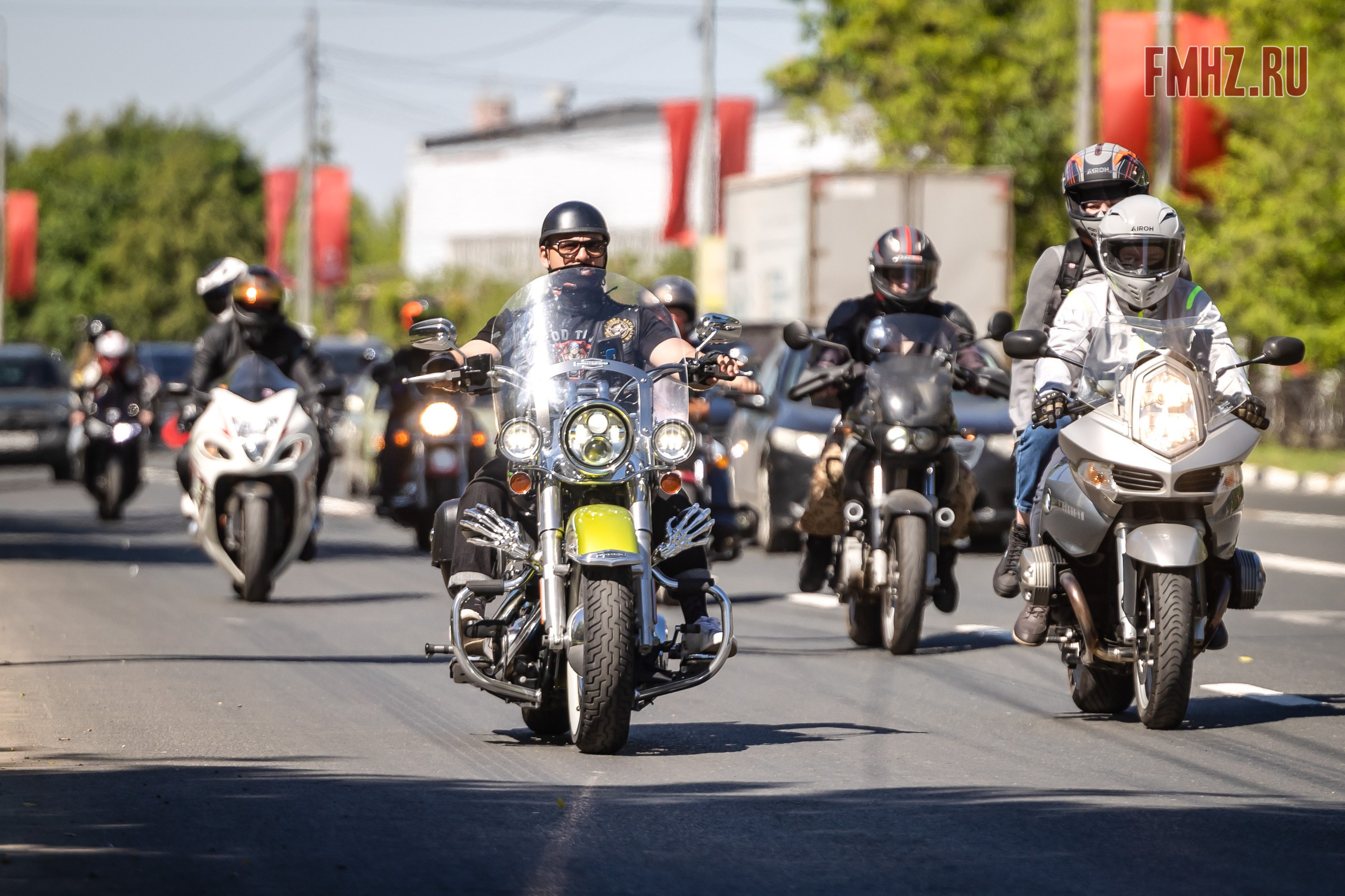 Открытие мотосезона Мотоциклистов г. Домодедово 25.05.24. Фотограф Владимир Охрименко