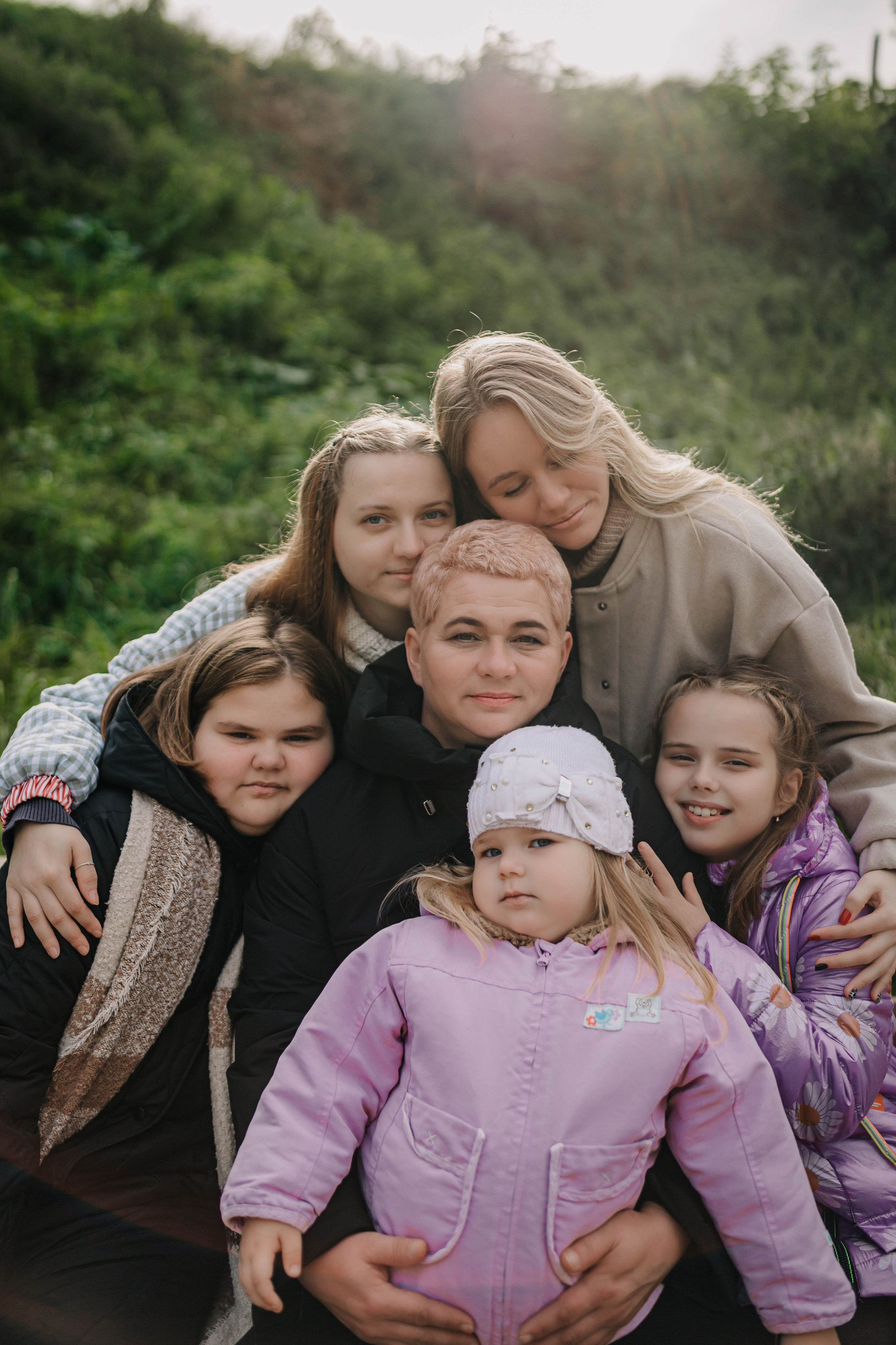 Семья. Фотограф Дарья Маташкова