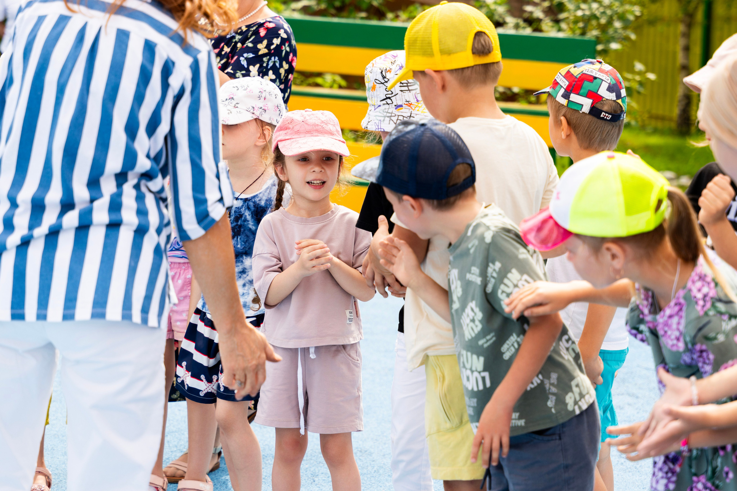 Игры на свежем воздухе. Фотограф Юлия Попова