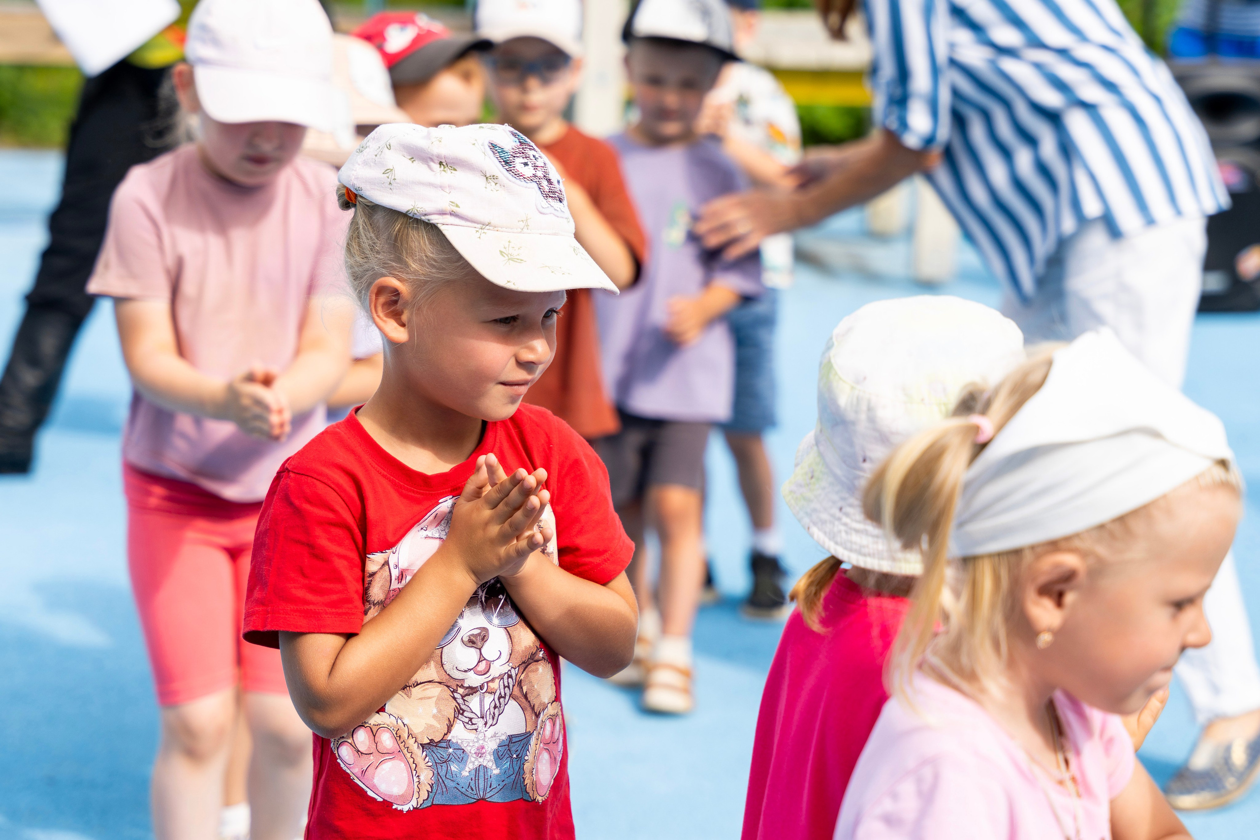 Игры на свежем воздухе. Фотограф Юлия Попова