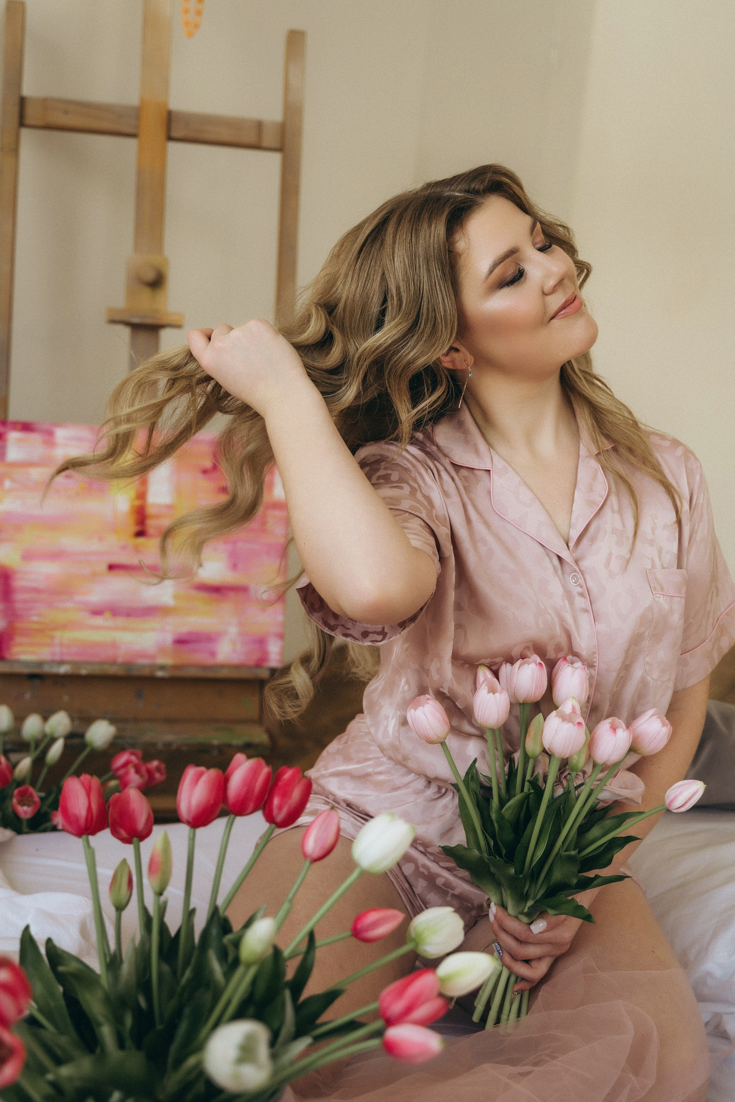 Дарья. Фотосессия в студии. Семейный фотограф в Белгороде Амелина Алина