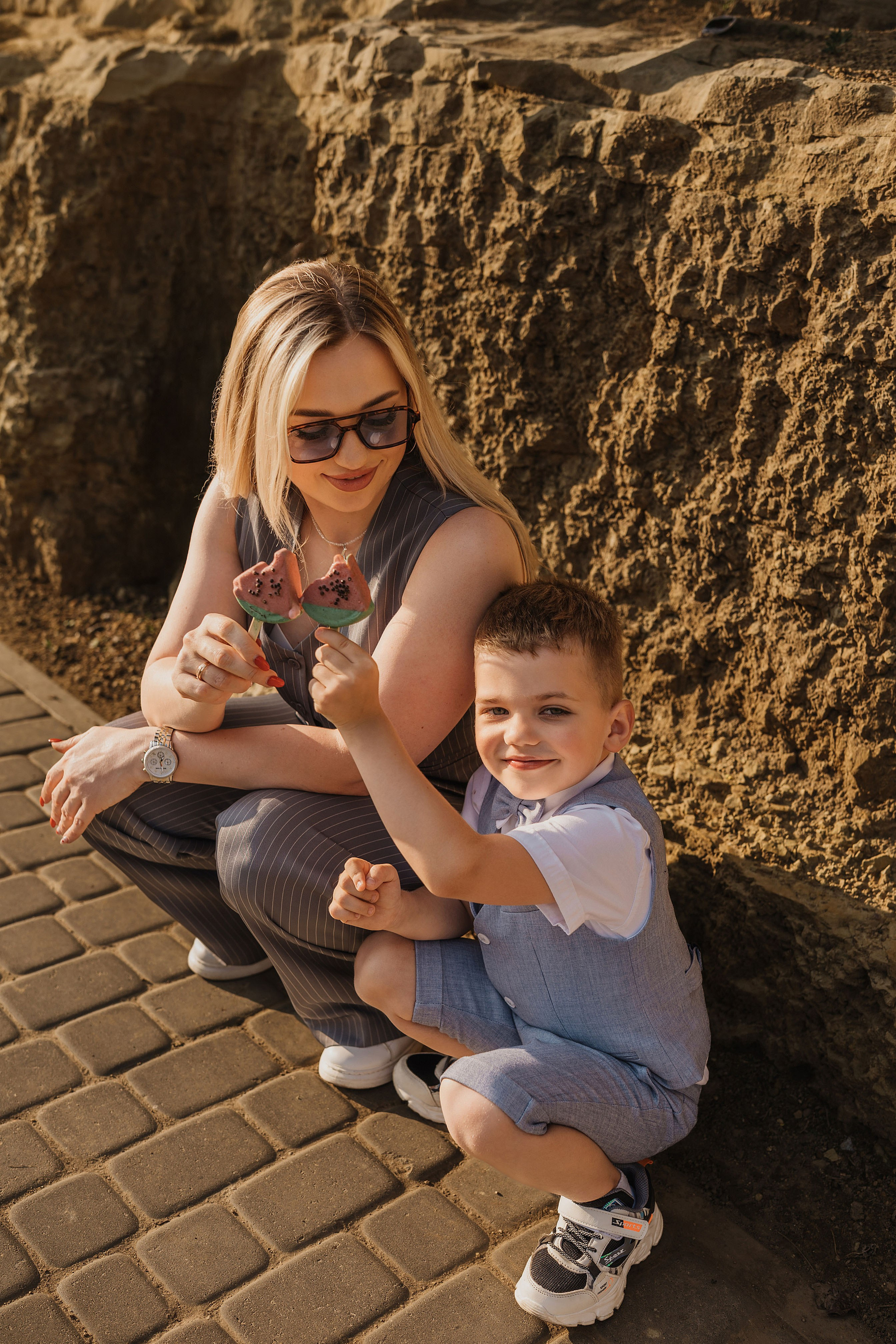 Ольга и сын Матвей. Фотограф в Москве Ангелина Ким