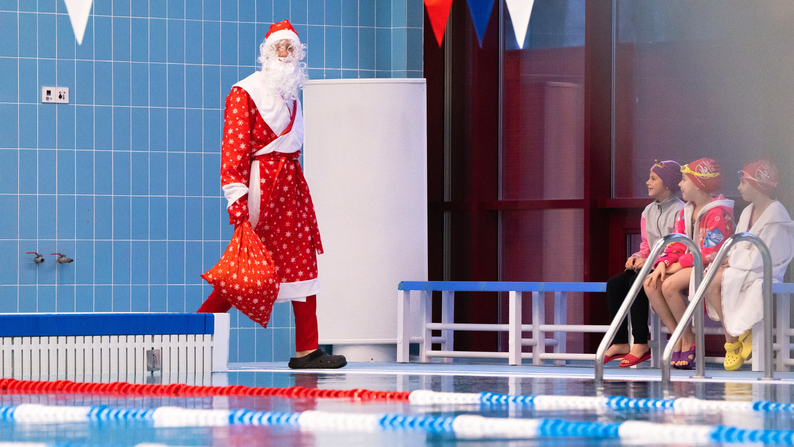 Открытый новогодний турнир по плаванию «Сила воды», 2025. Фотограф и видеооператор Екатерина Гнатюк