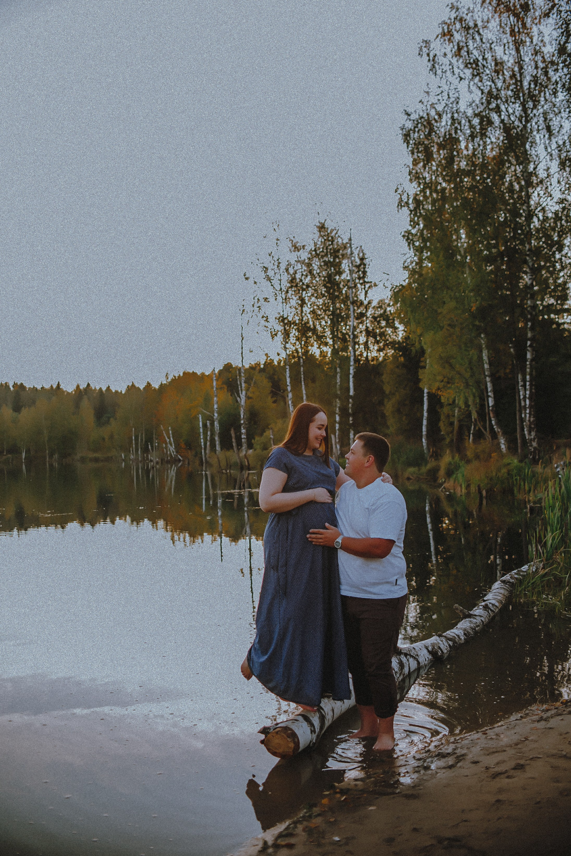 Озеро в лесу. Свадебный и семейный фотограф в Москве Сажина Кристина КиМ. Свадебный оператор в Москве Сажин Максим