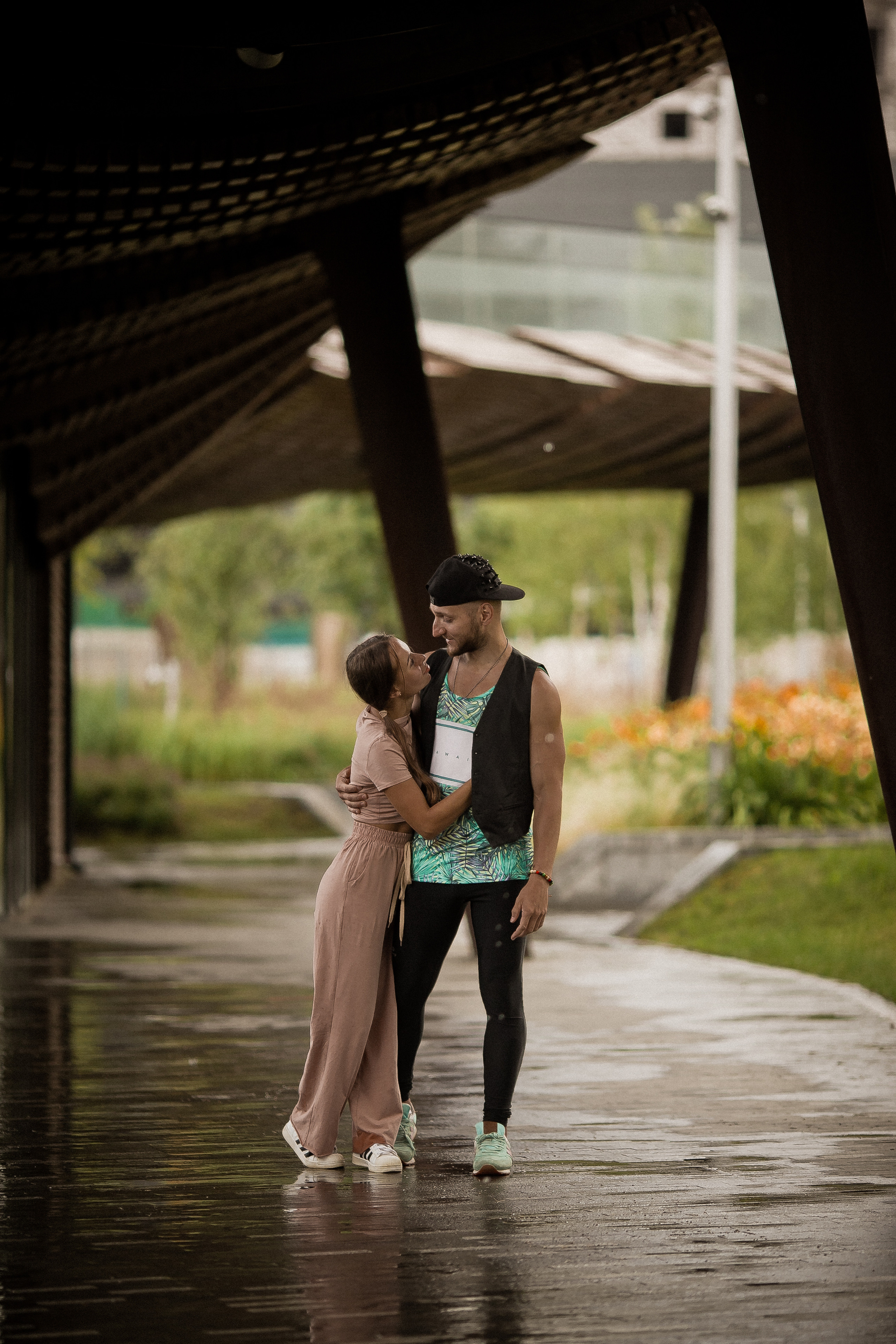 Кирилл и Женя. Парк Тюфелева роща. Фотограф