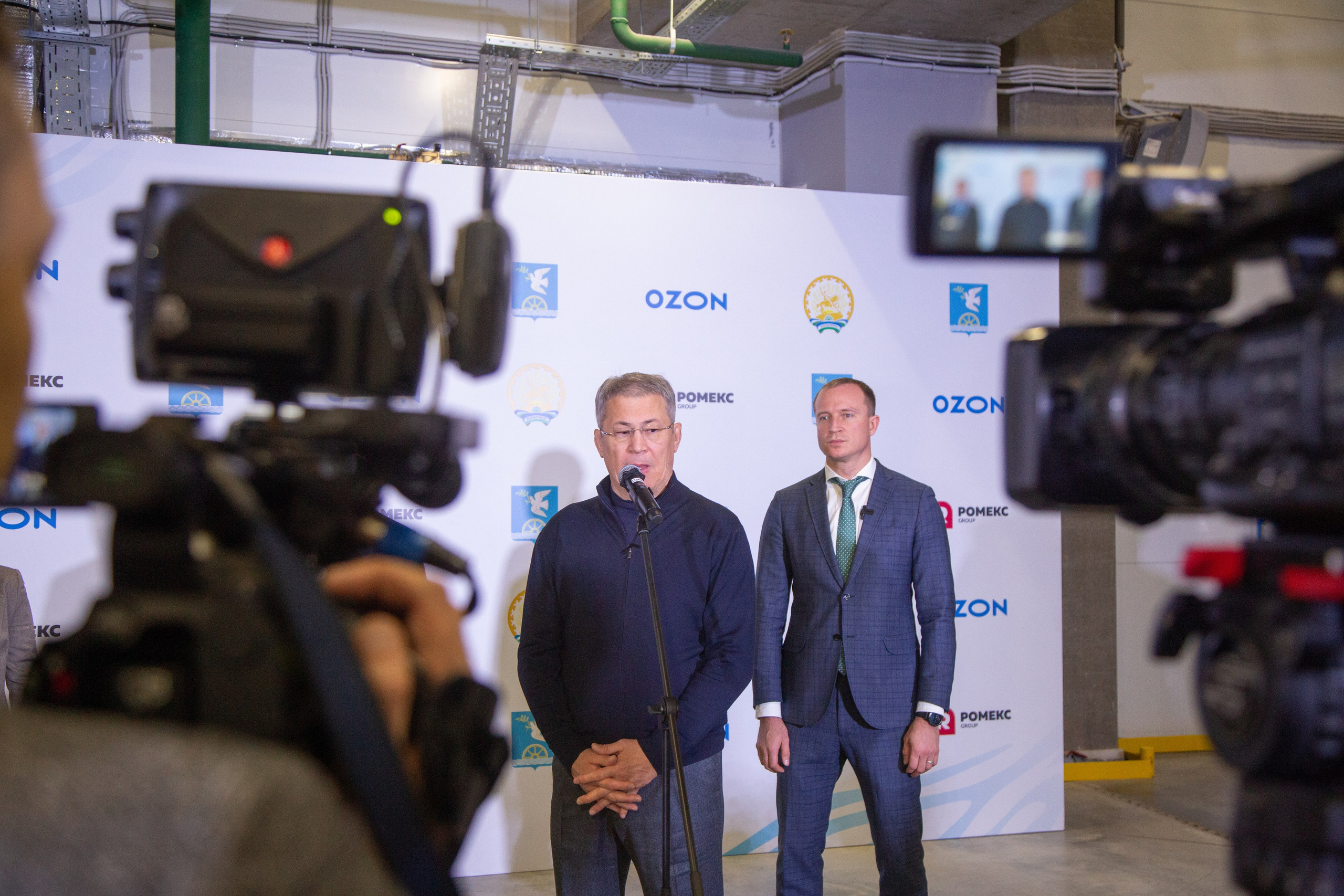 Фотосессия: Торжественное открытие логистического комплекса OZON в Башкортостане