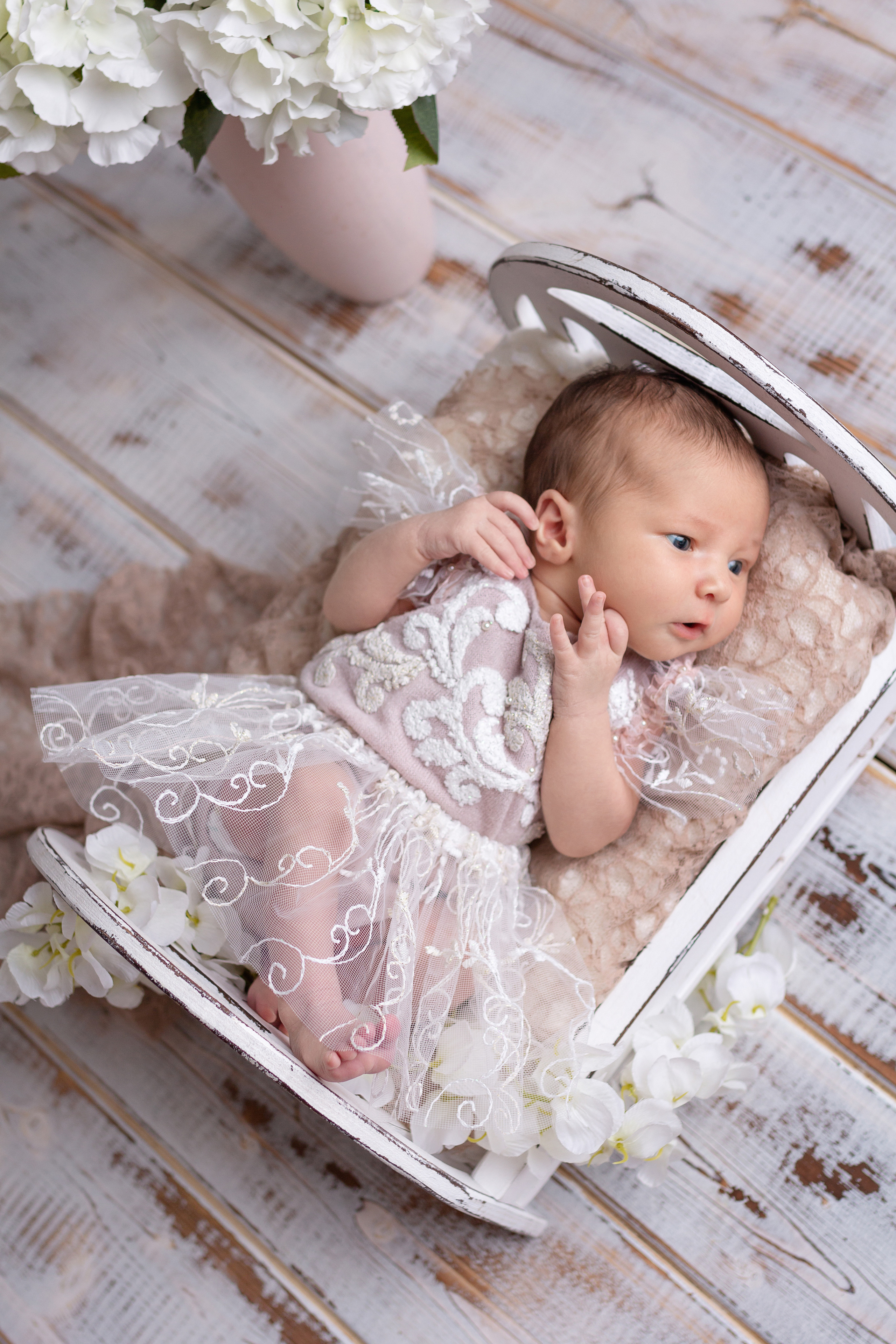 Анечка 11 дней (пакет мини). Фотограф новорожденных в Барнауле Русакова Анастасия