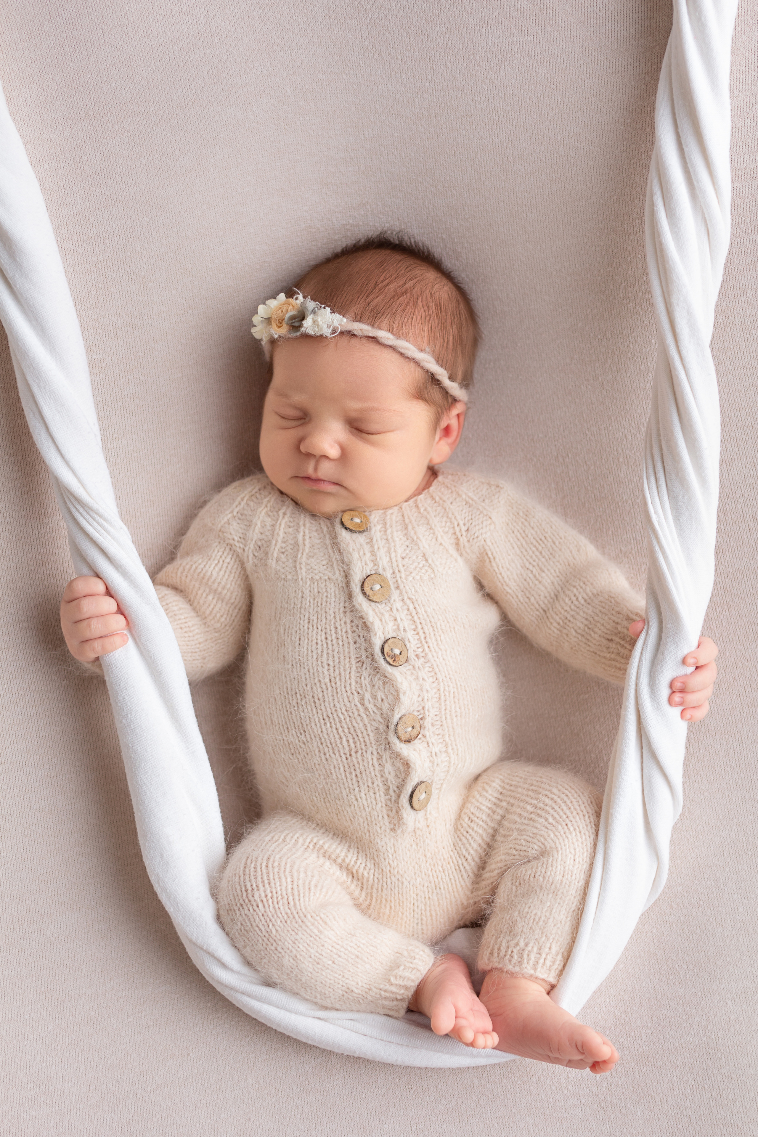 Анютка 13 дней (пакет стандарт). Фотограф новорожденных в Барнауле Русакова Анастасия