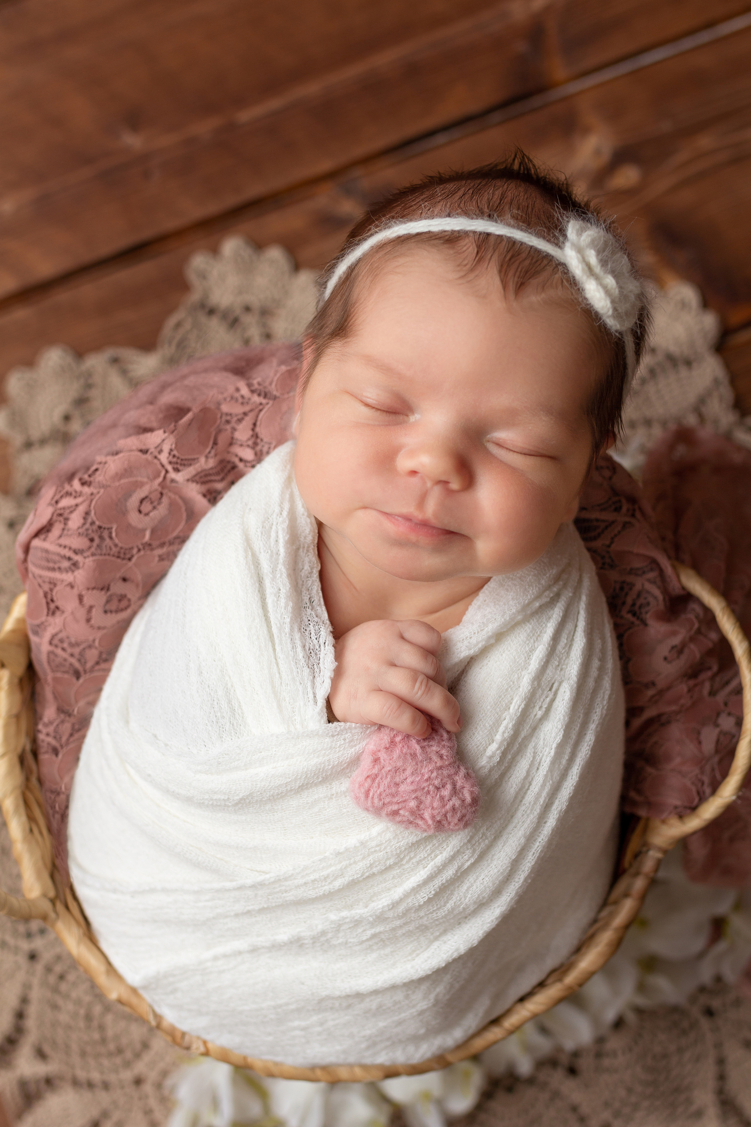 Анютка 13 дней (пакет стандарт). Фотограф новорожденных в Барнауле Русакова Анастасия