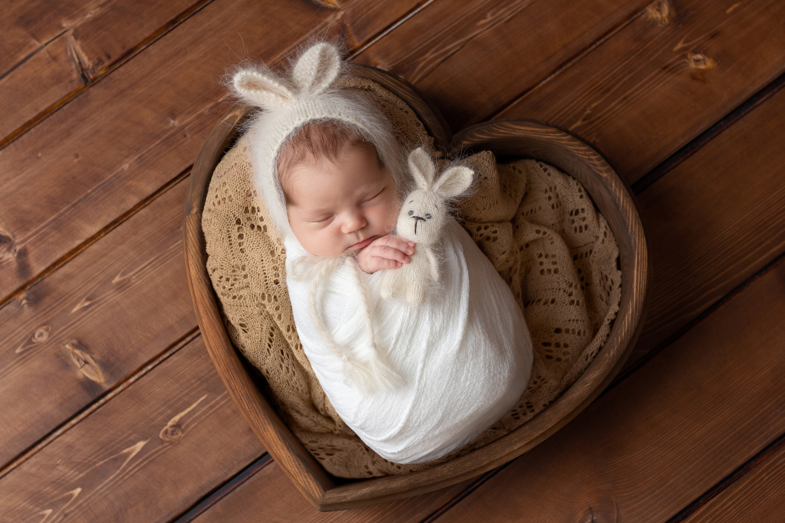 Анютка 13 дней (пакет стандарт). Фотограф новорожденных в Барнауле Русакова Анастасия