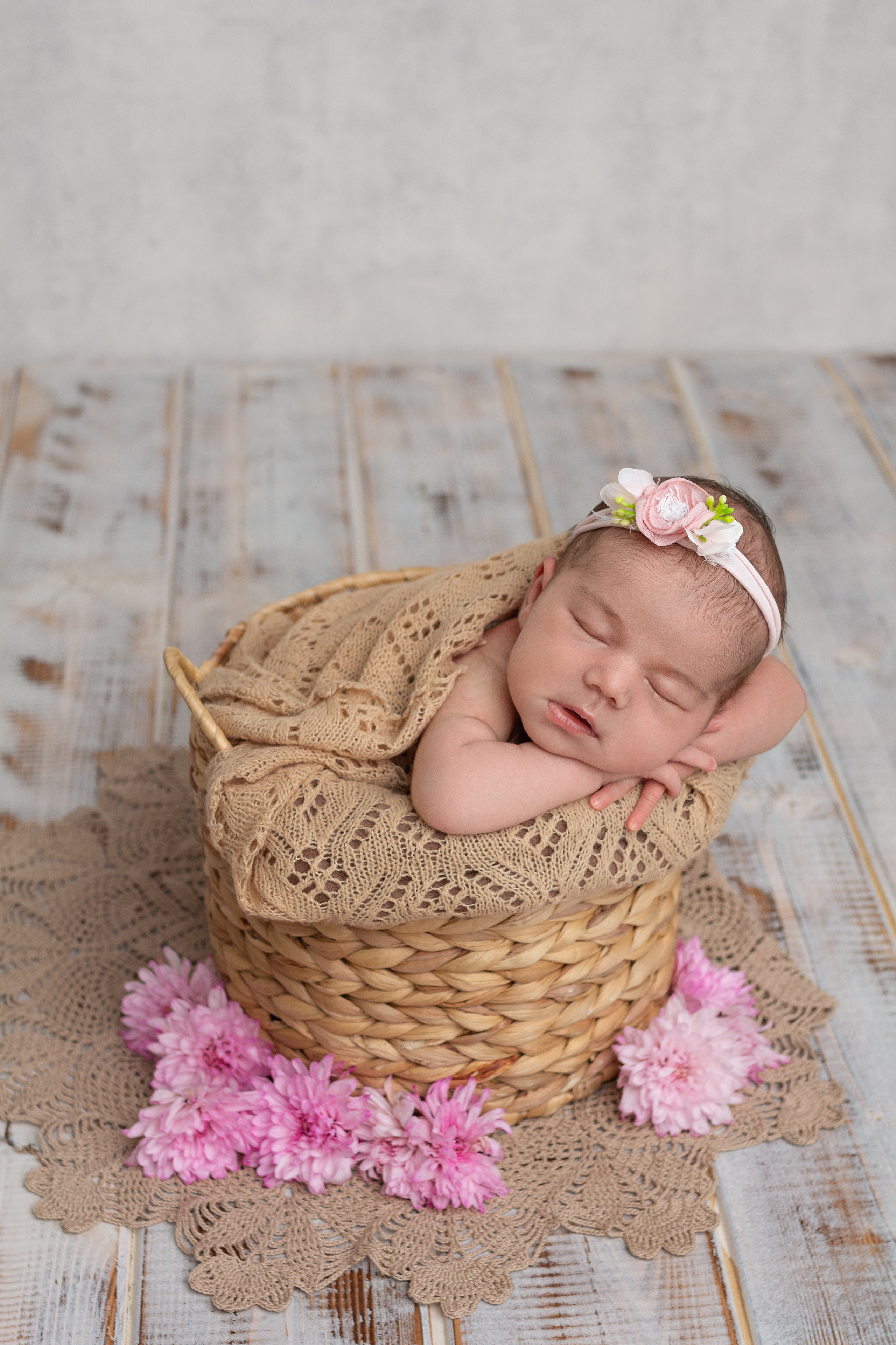 Полина 13 дней (пакет стандарт). Фотограф новорожденных в Барнауле Русакова Анастасия