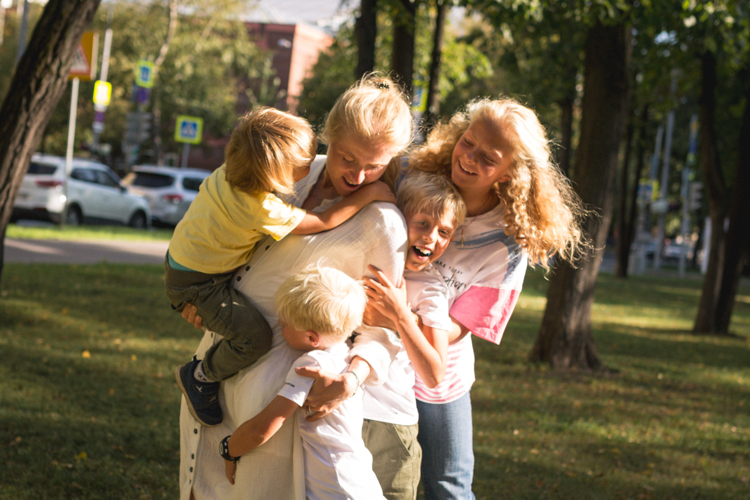 Ульяна и ее замечательная большая семья. Cемейный и женский фотограф в Москве Маргарита Аракчеева