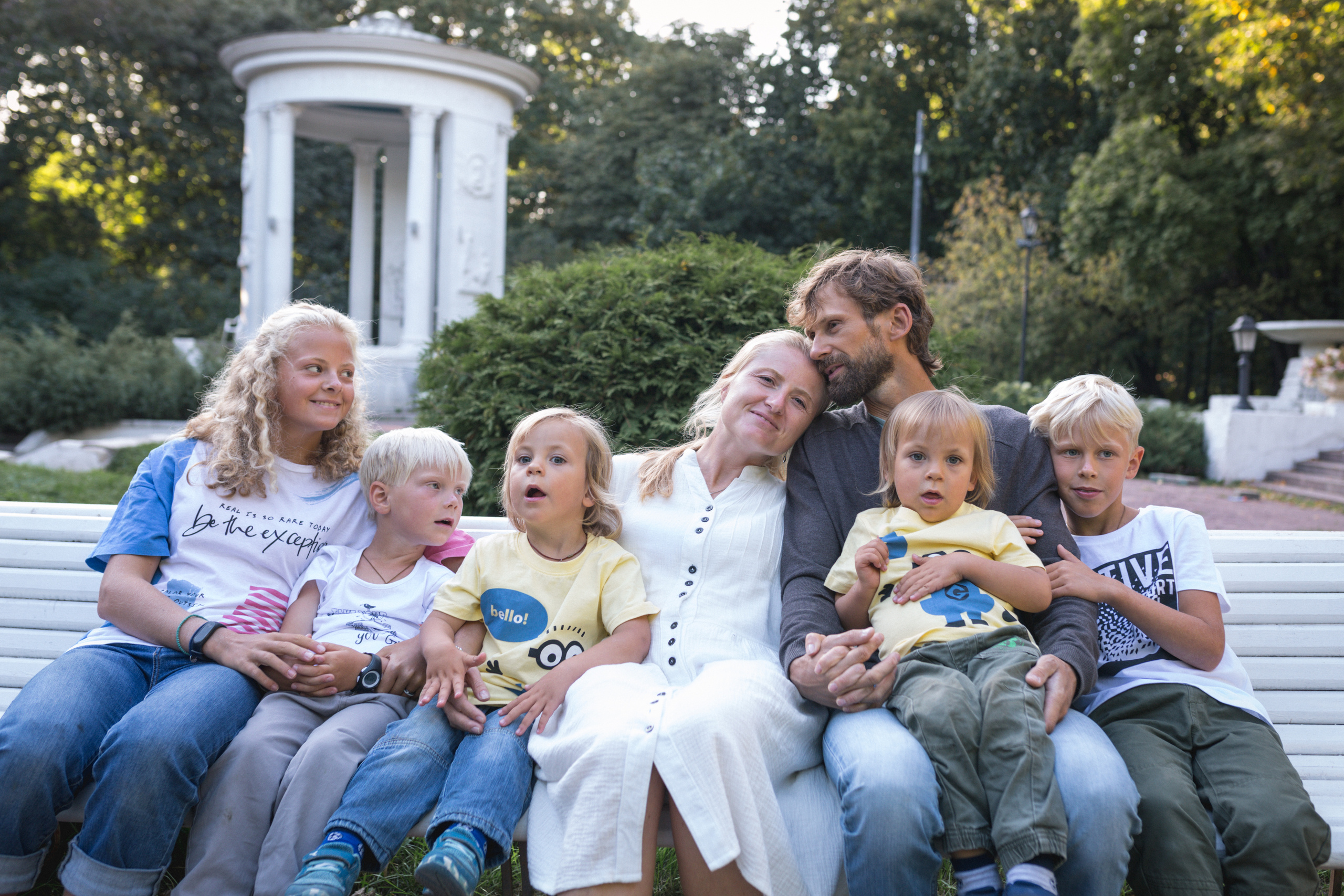 Ульяна и ее замечательная большая семья. Cемейный и женский фотограф в Москве Маргарита Аракчеева