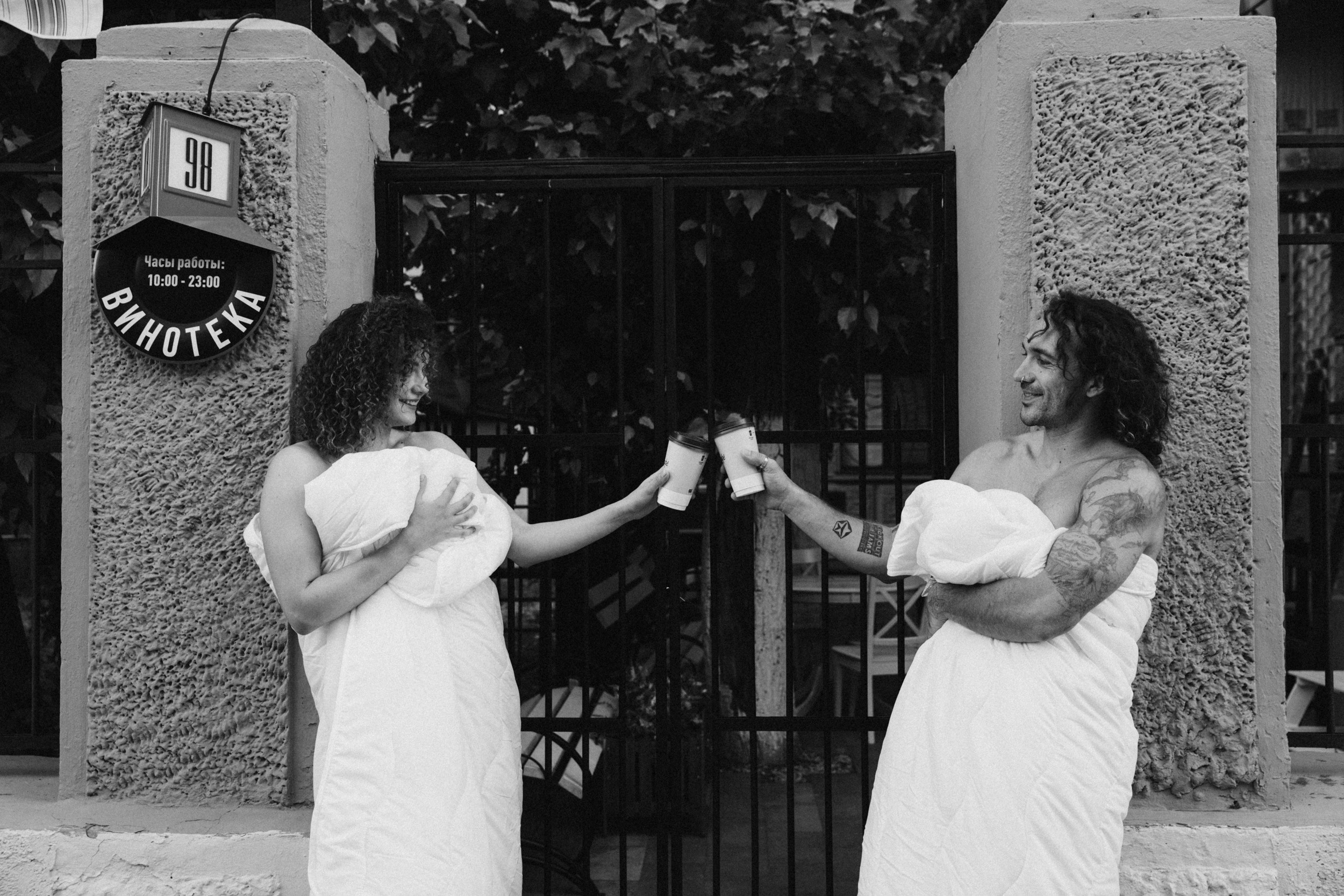 Lovestory in blankets. Фотограф Максим Маркелов