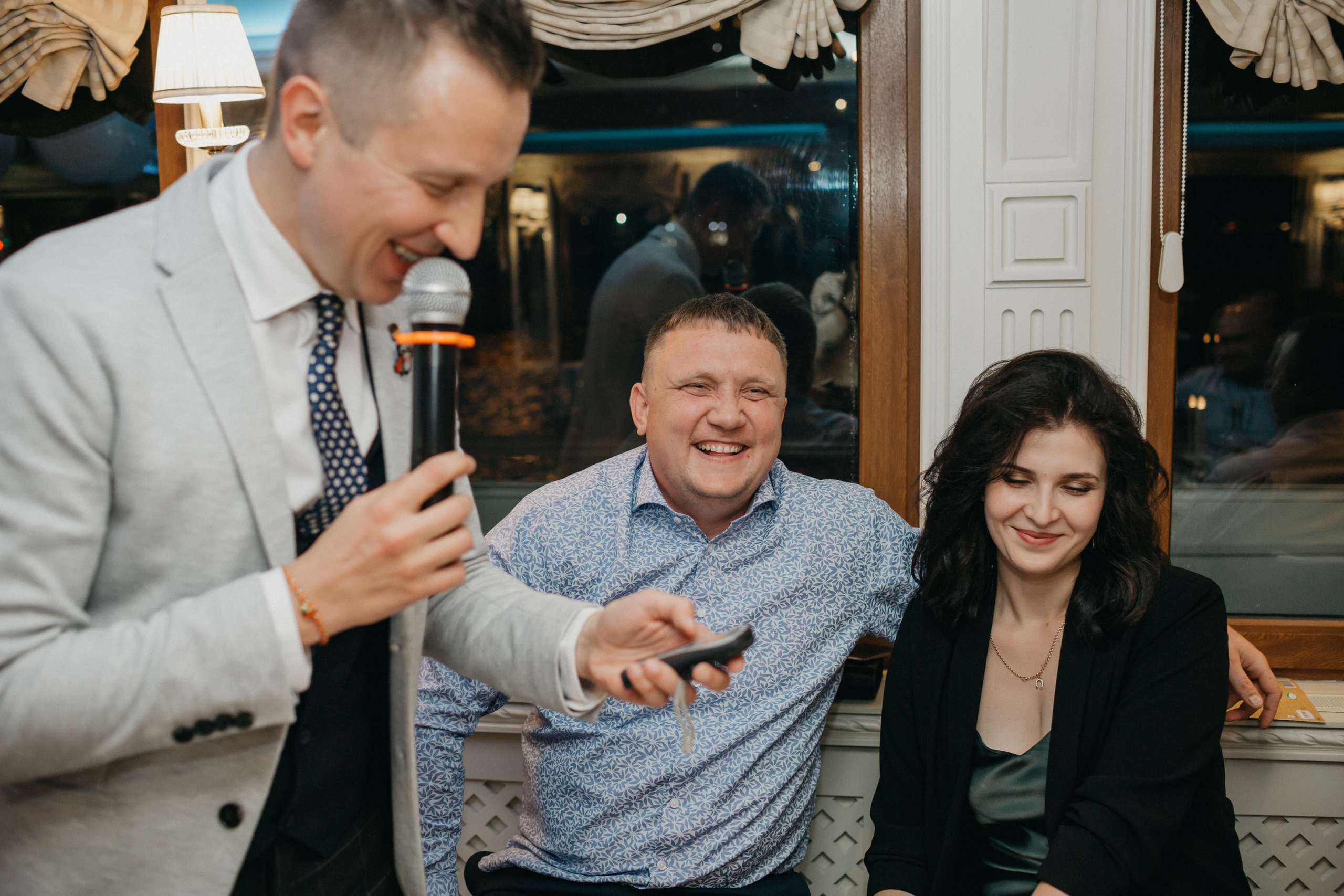 Дима и Кристина. Ведущий на свадьбу в Москве Зубков Алексей