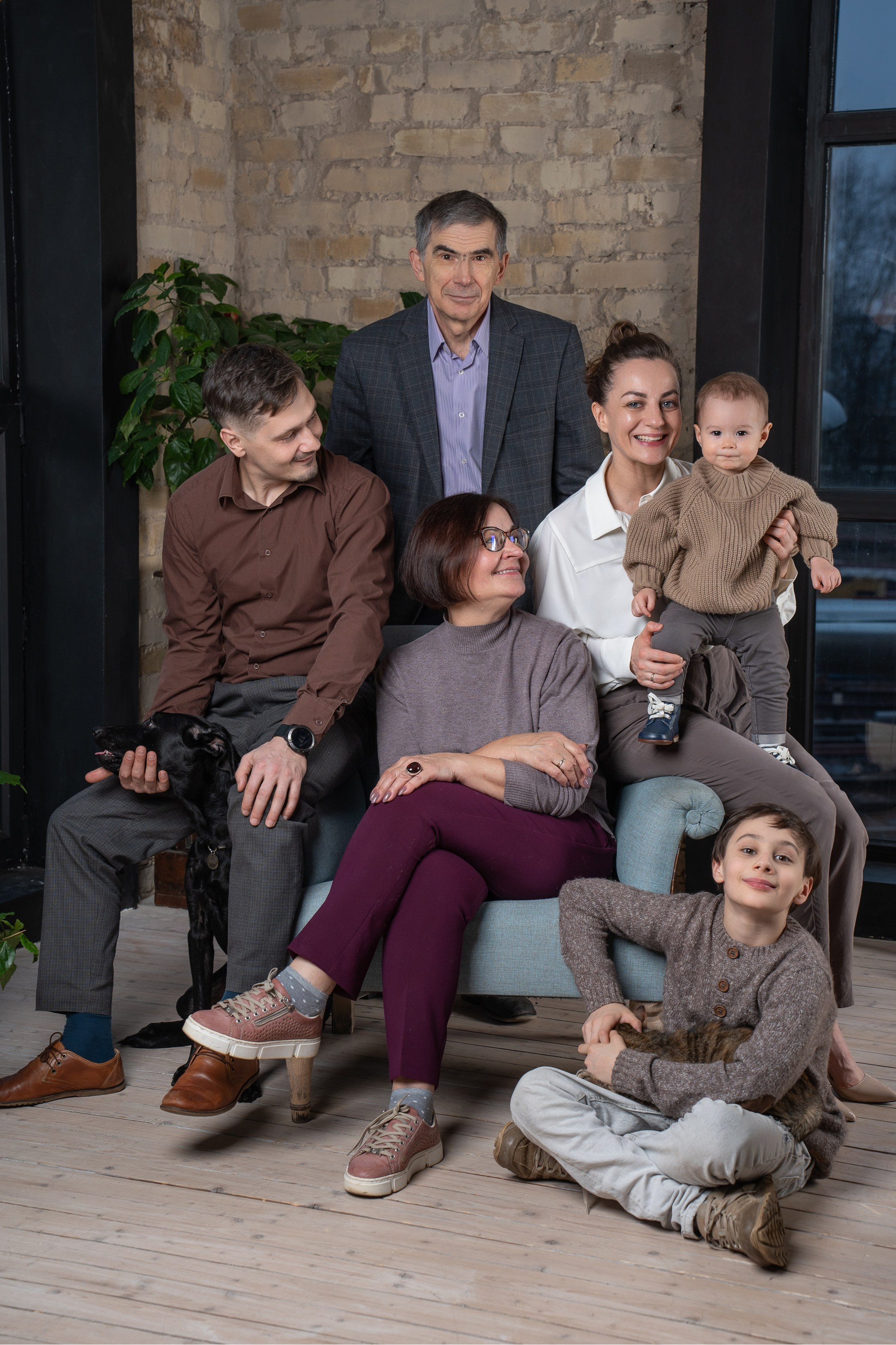 Семейная фотосессия в Москве. Портретный фотограф Олеся Владимирова в Москве