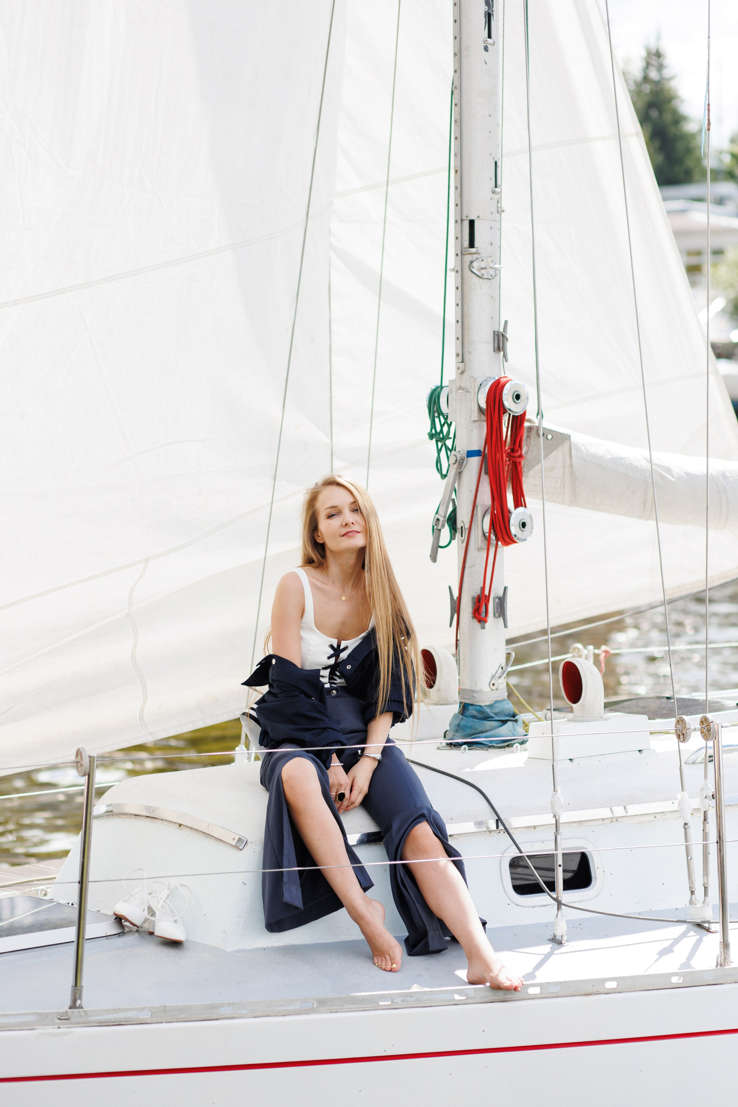 Любовь Фотосессия на яхте. Фотограф Щелково/ Москва Татьяна Жучкова
