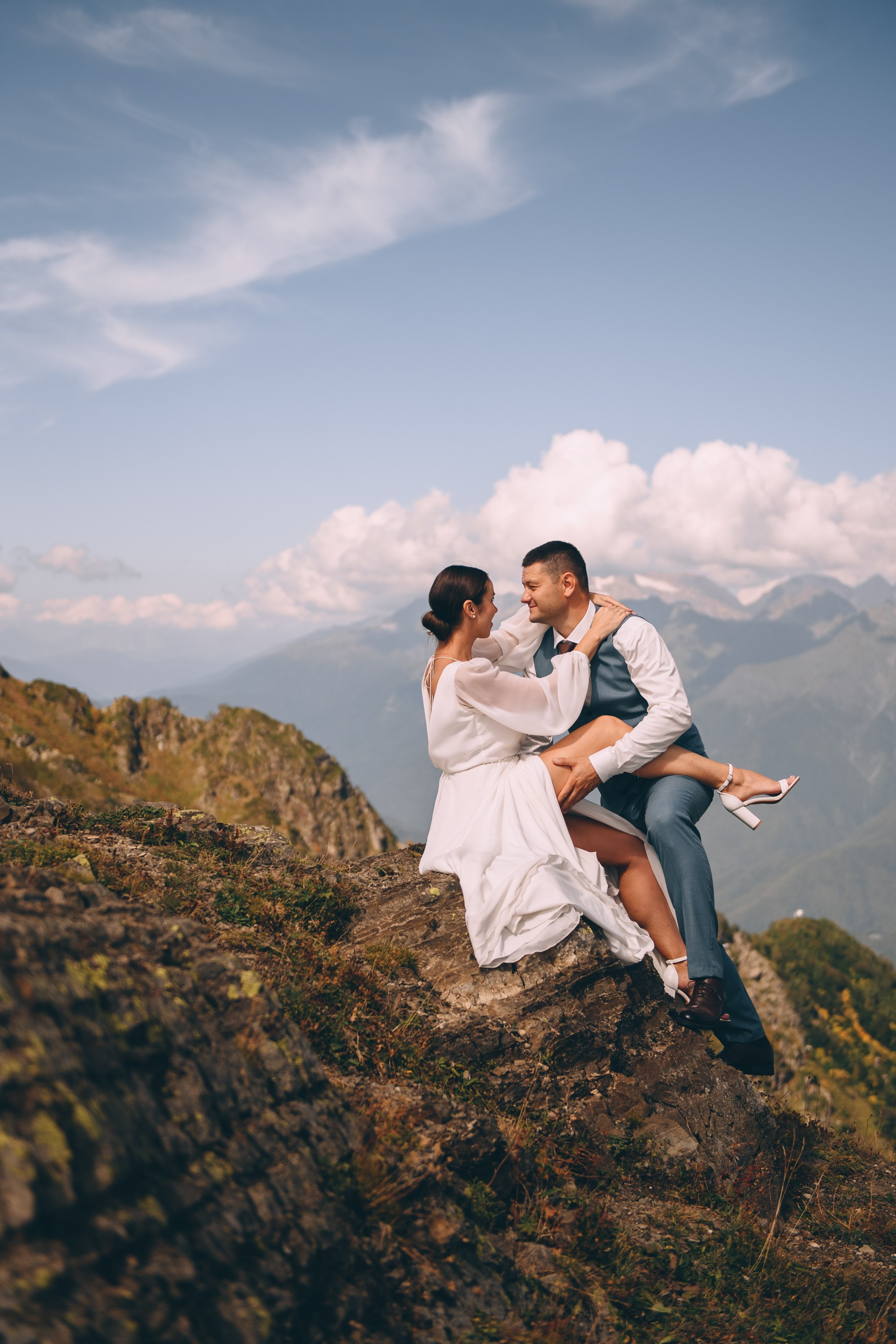 Выше облаков. Роза Пик 2320 м. Свадебный и семейный фотограф София Невская